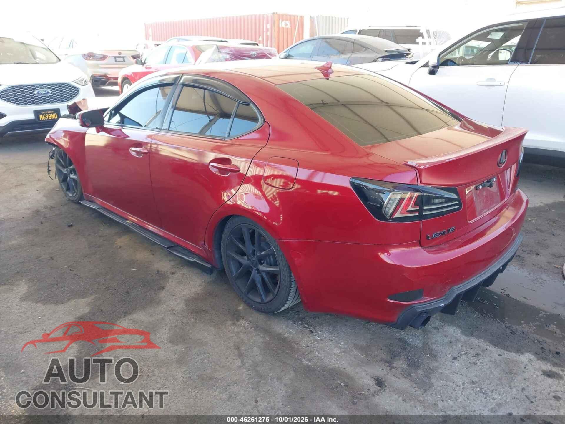 LEXUS IS 250 2013 - JTHBF5C29D5192771