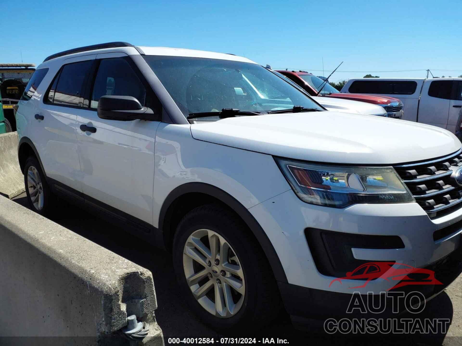 FORD EXPLORER 2017 - 1FM5K8B89HGA24832