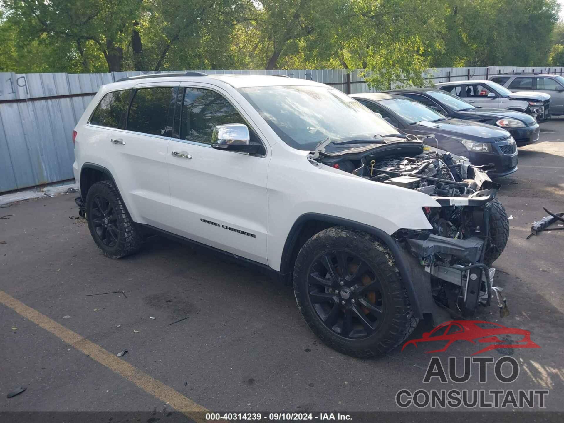 JEEP GRAND CHEROKEE 2017 - 1C4RJFBG3HC777543