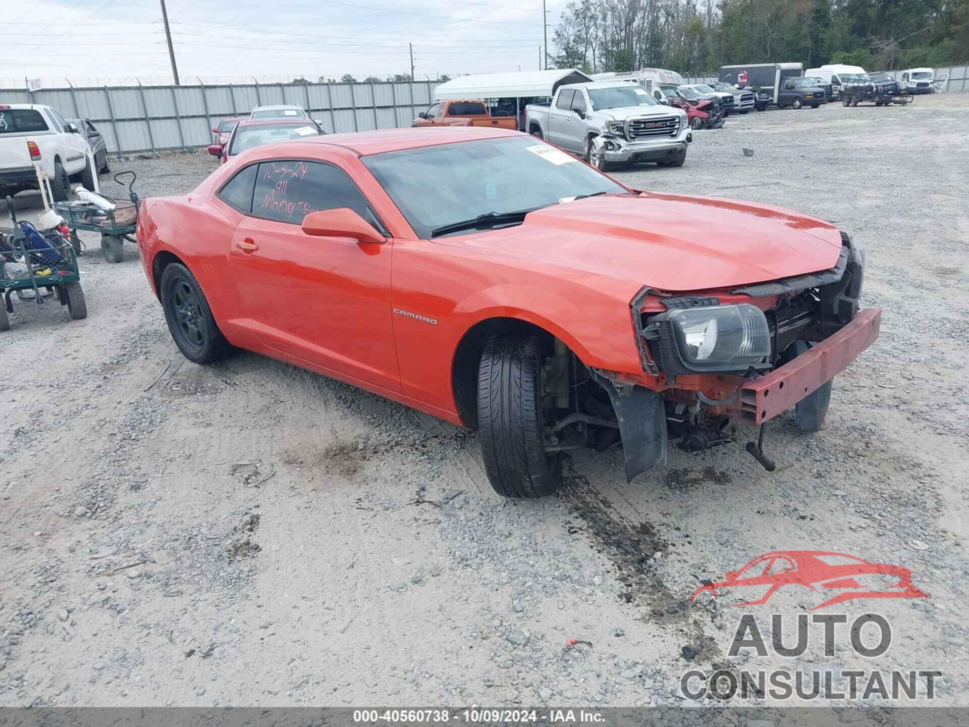 CHEVROLET CAMARO 2011 - 2G1FA1ED6B9147188