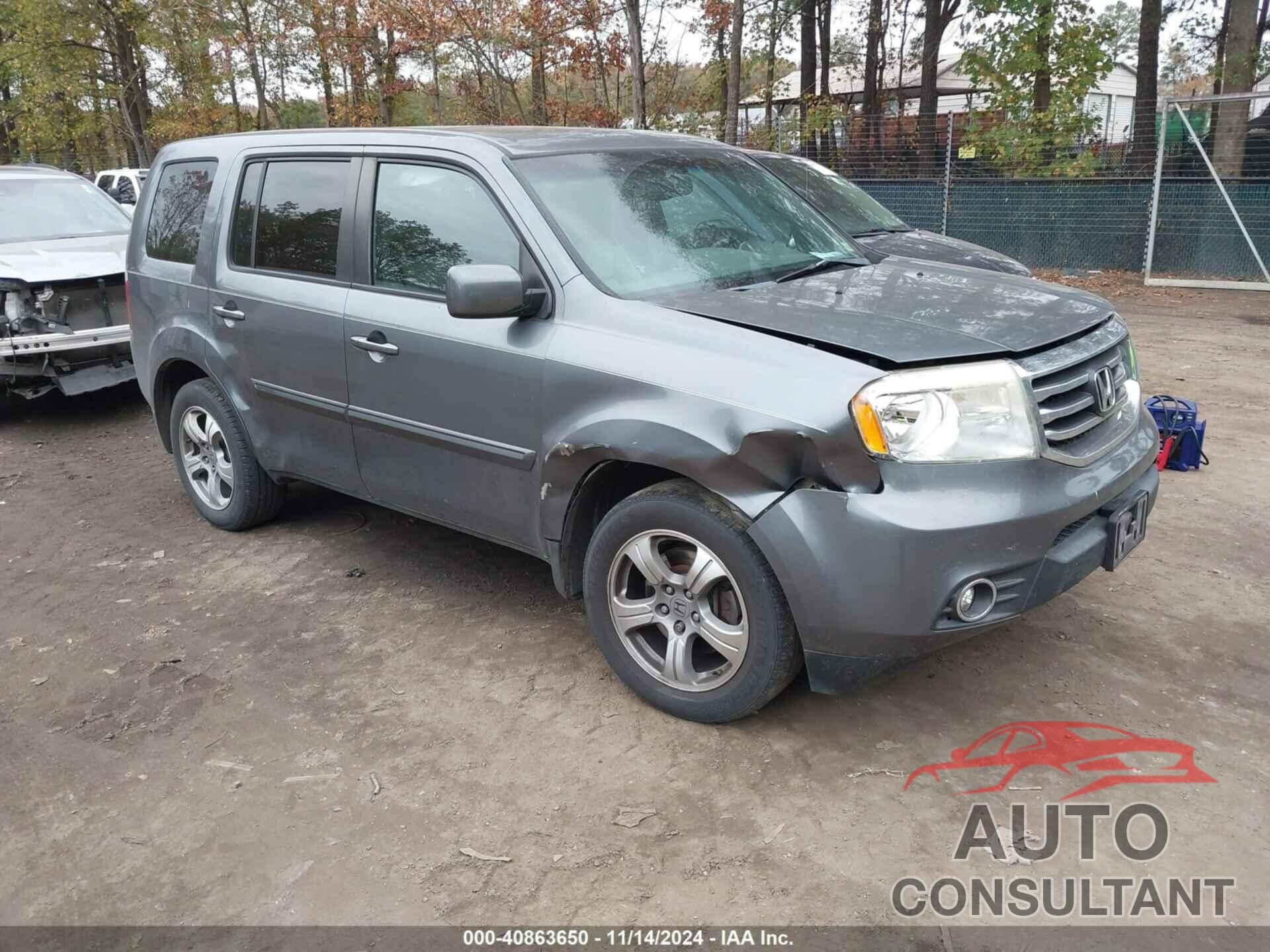 HONDA PILOT 2013 - 5FNYF4H56DB021953