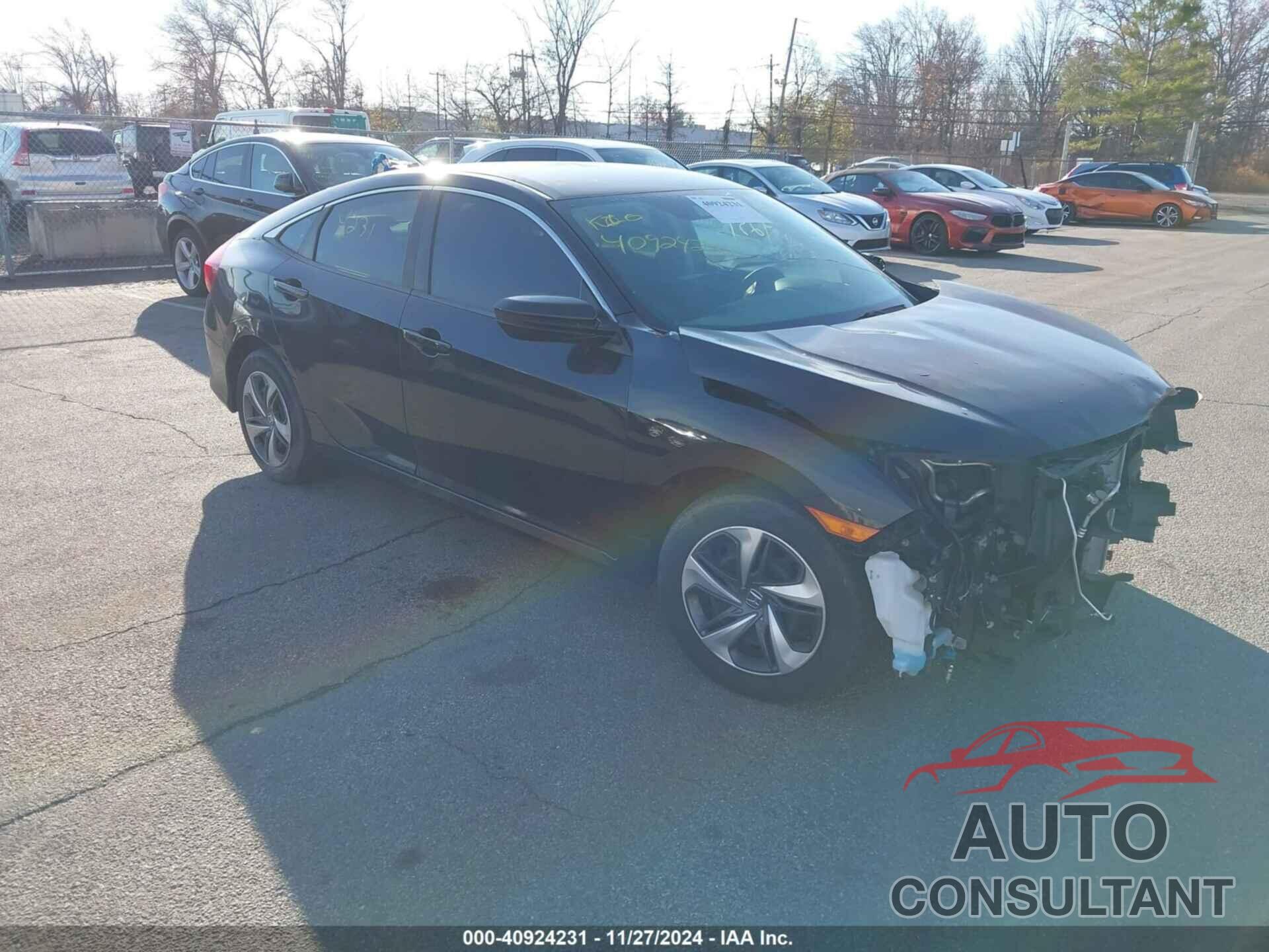 HONDA CIVIC 2019 - 2HGFC2F64KH546454