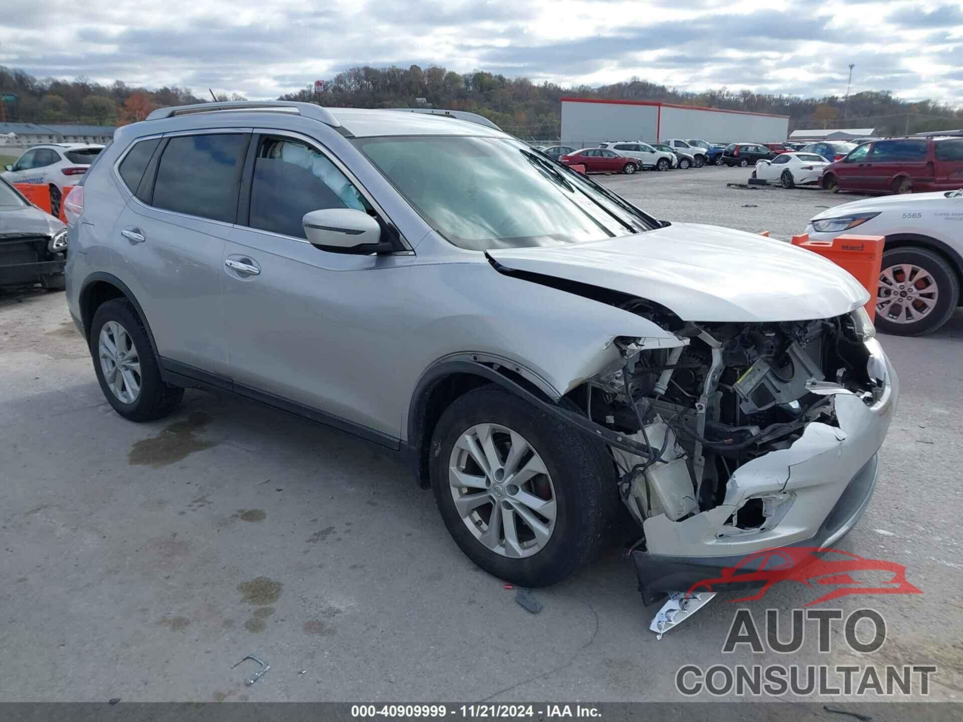 NISSAN ROGUE 2016 - KNMAT2MTXGP642190