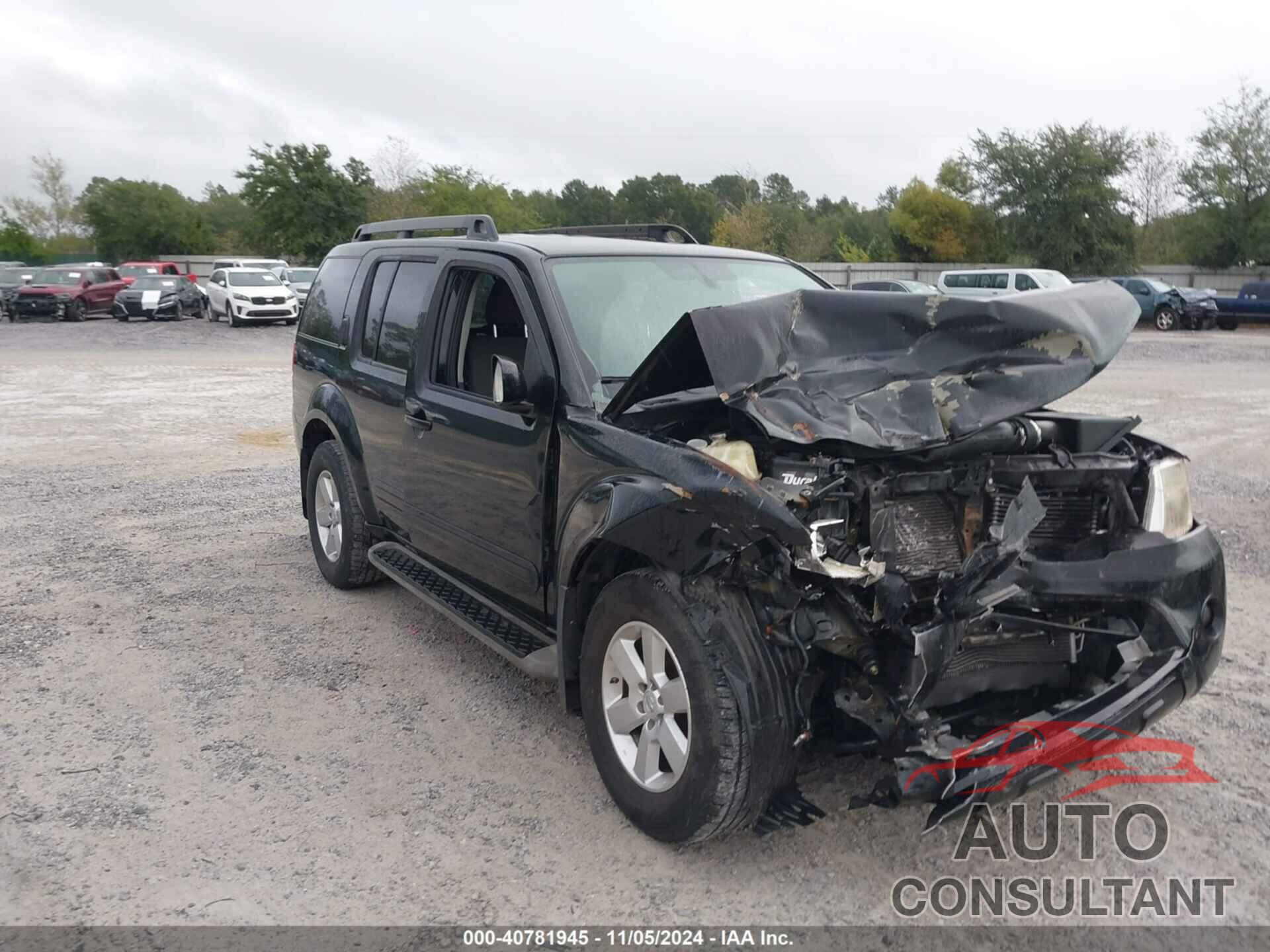 NISSAN PATHFINDER 2012 - 5N1AR1NN5CC611905