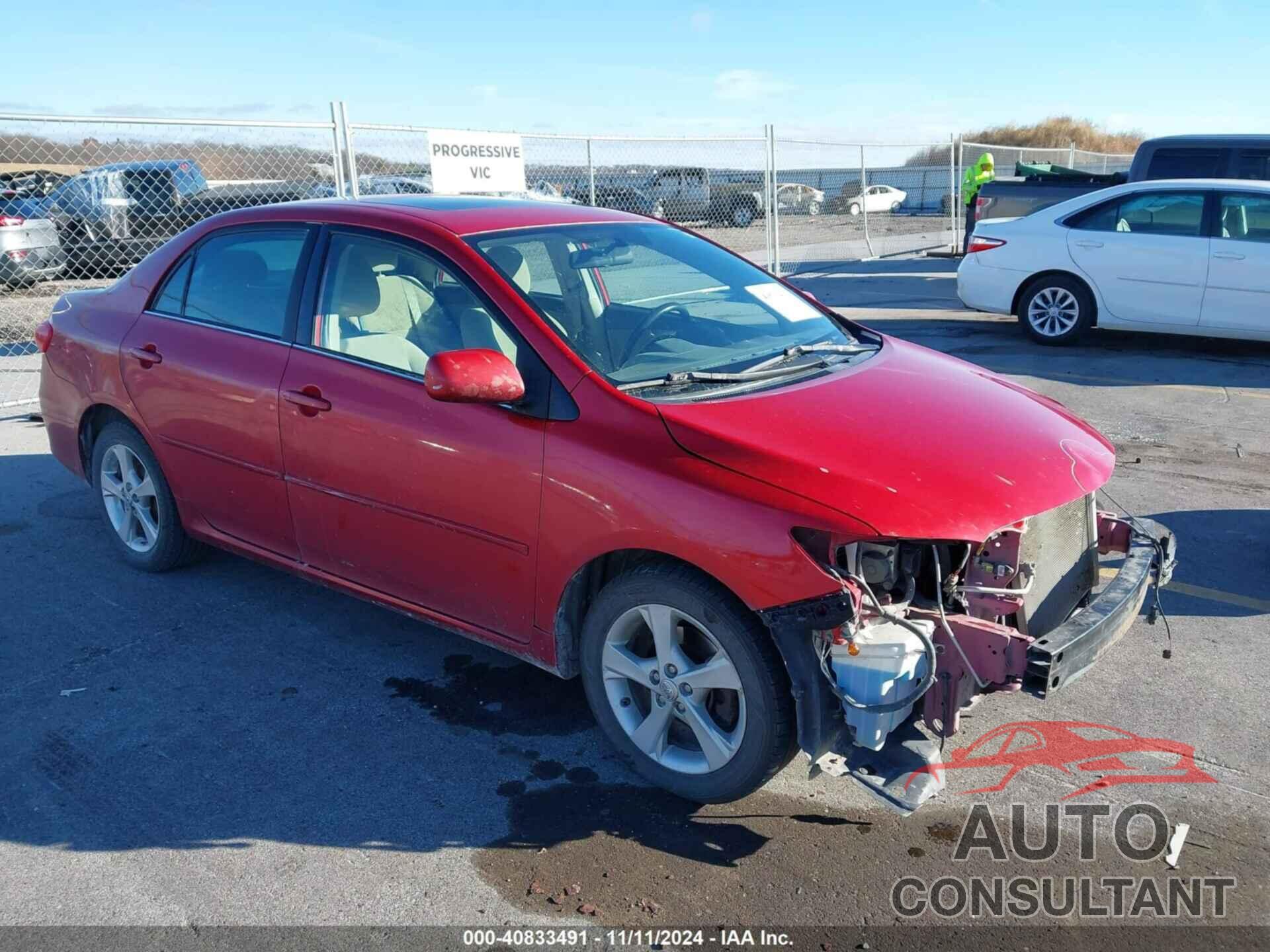 TOYOTA COROLLA 2013 - 5YFBU4EE6DP083423
