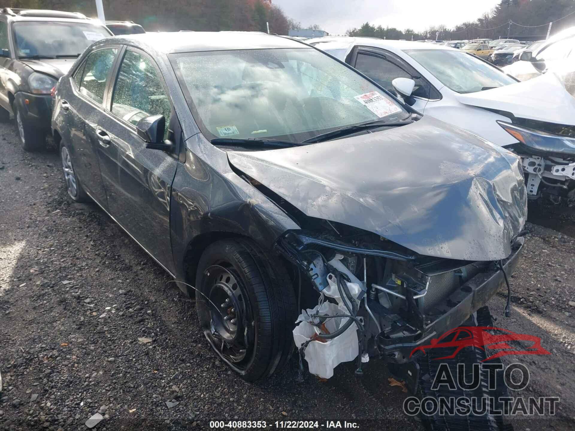 TOYOTA COROLLA 2019 - 2T1BURHE4KC193781