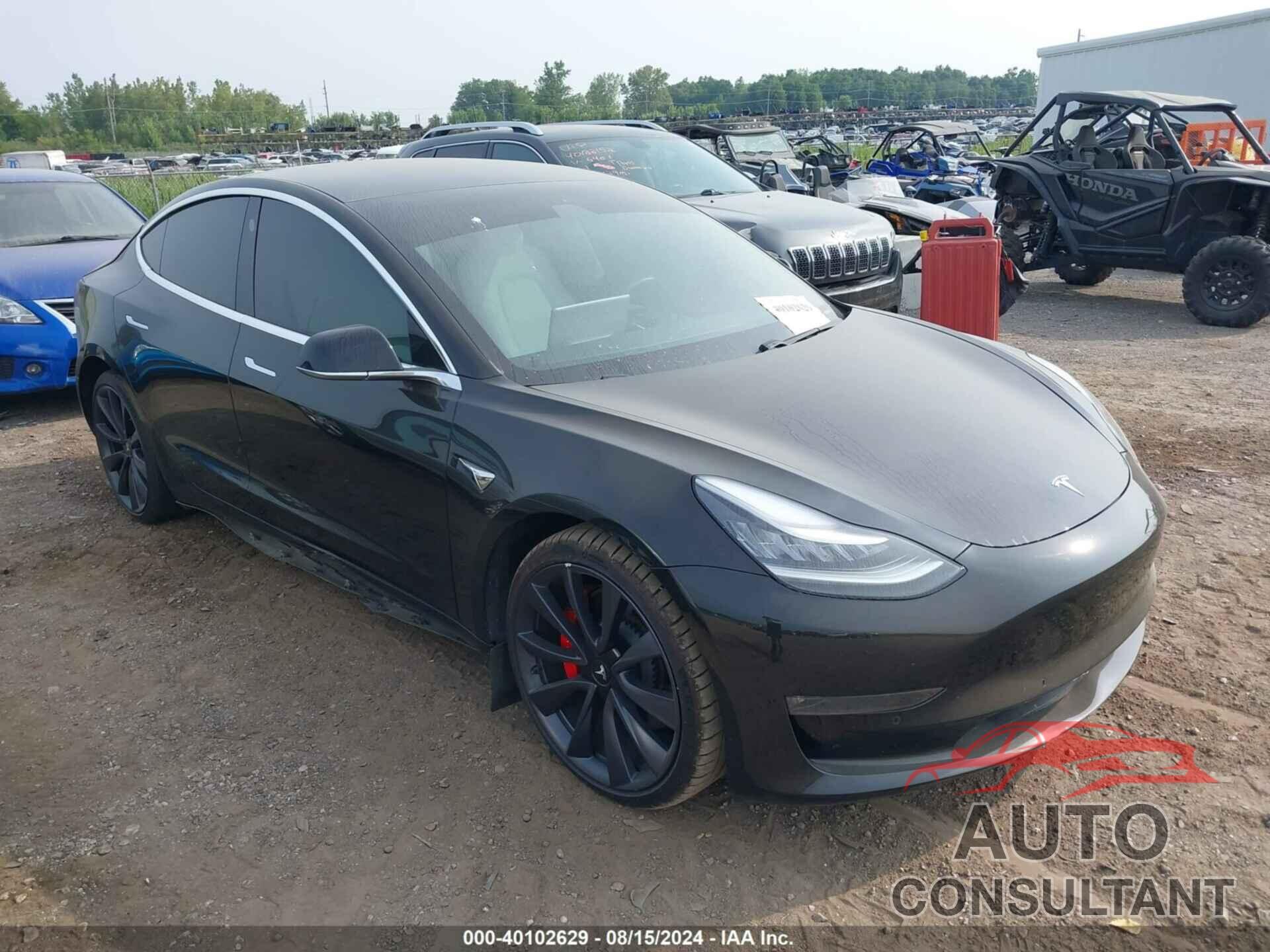 TESLA MODEL 3 2020 - 5YJ3E1EC6LF784603