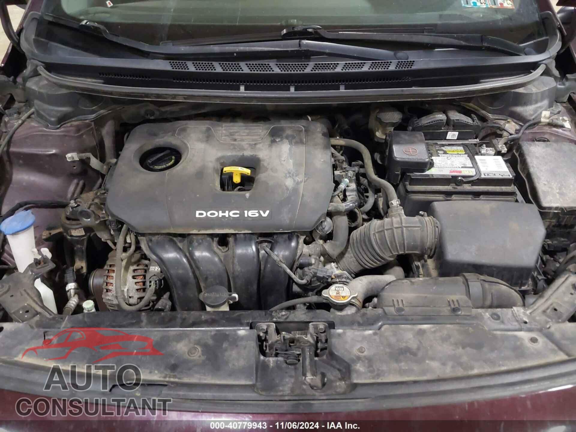 KIA FORTE 2017 - 3KPFK4A72HE140805