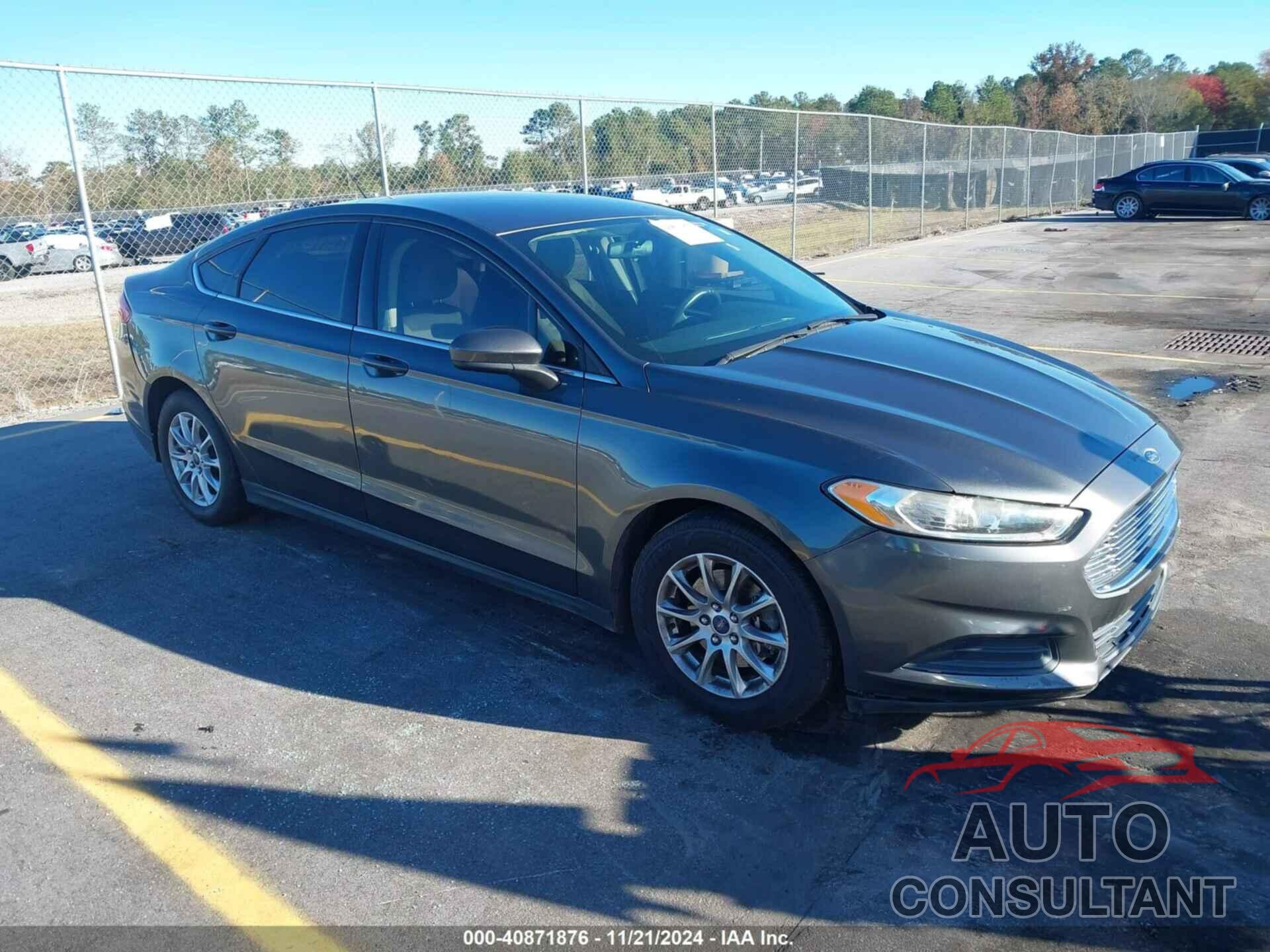 FORD FUSION 2015 - 1FA6P0G72F5115032