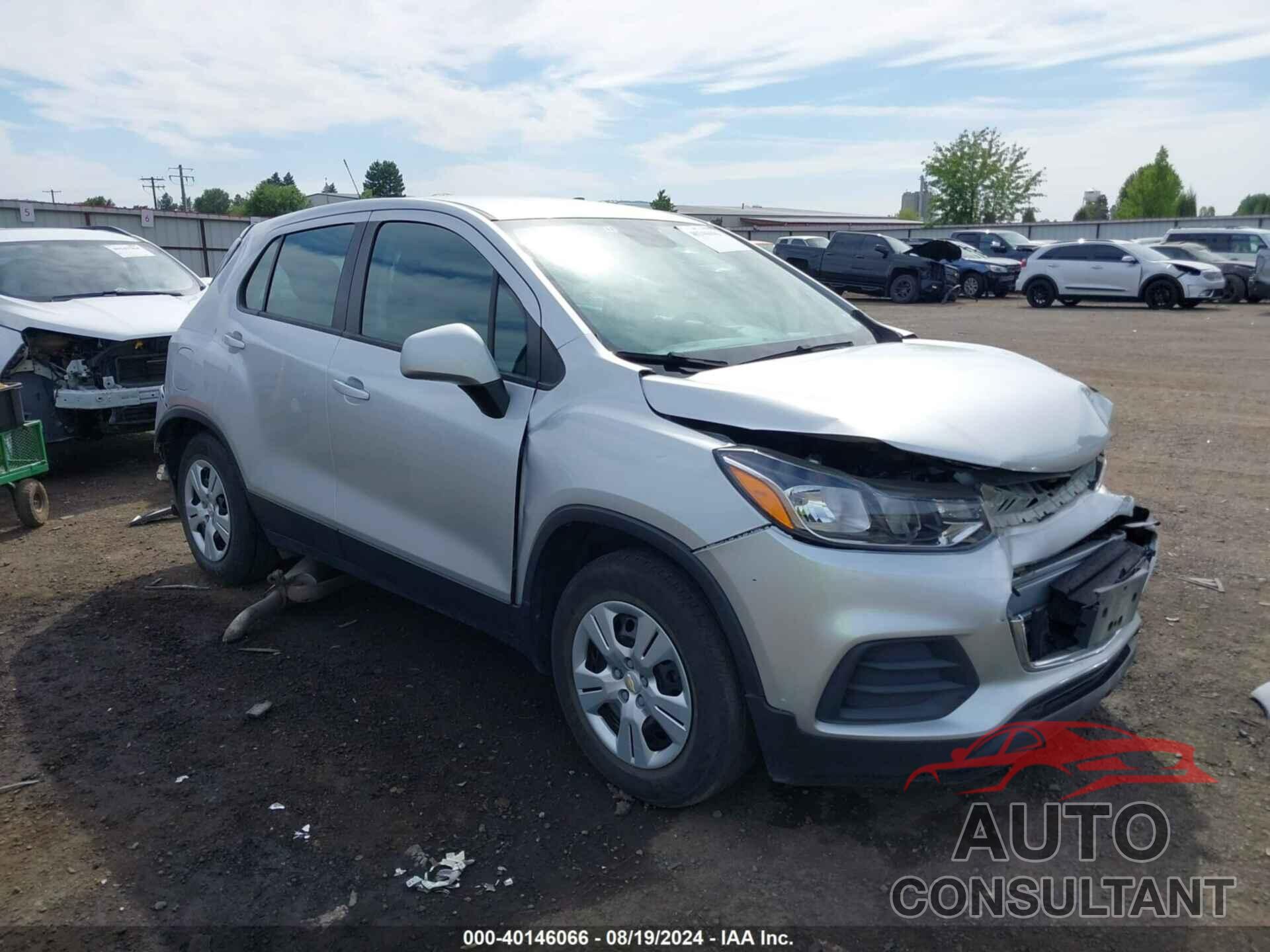 CHEVROLET TRAX 2017 - KL7CJKSB2HB208477