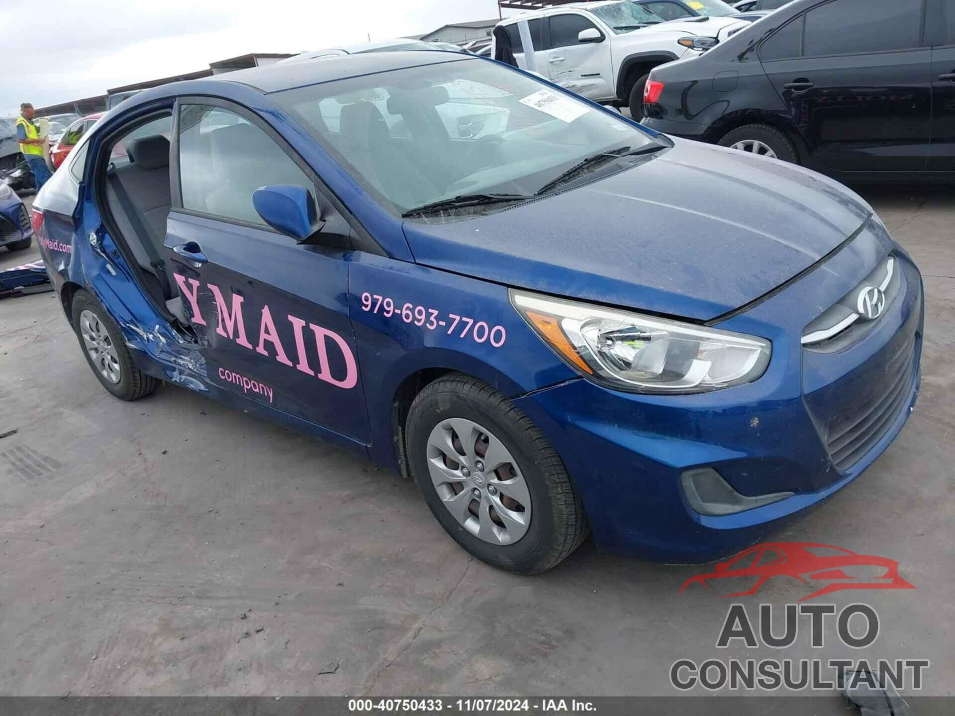 HYUNDAI ACCENT 2017 - KMHCT4AE8HU221061