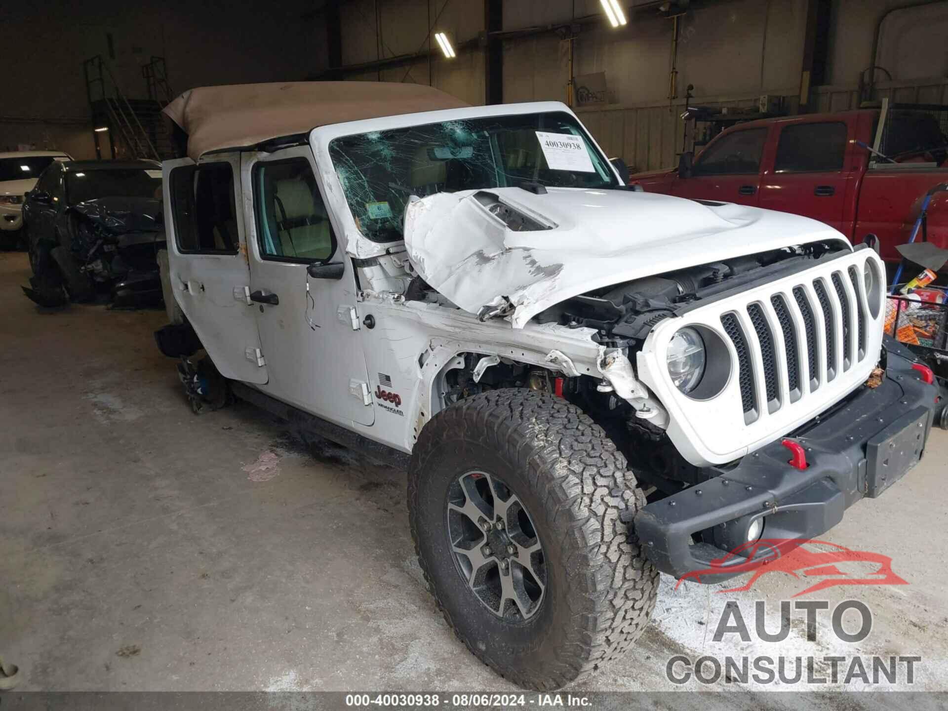 JEEP WRANGLER UNLIMITED 2019 - 1C4HJXFG8KW656184