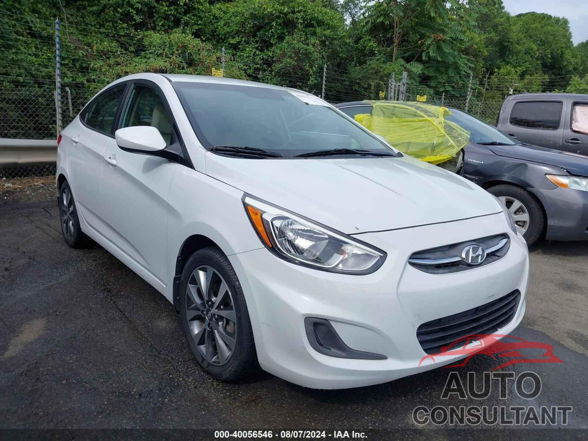 HYUNDAI ACCENT 2017 - KMHCT4AE9HU359269