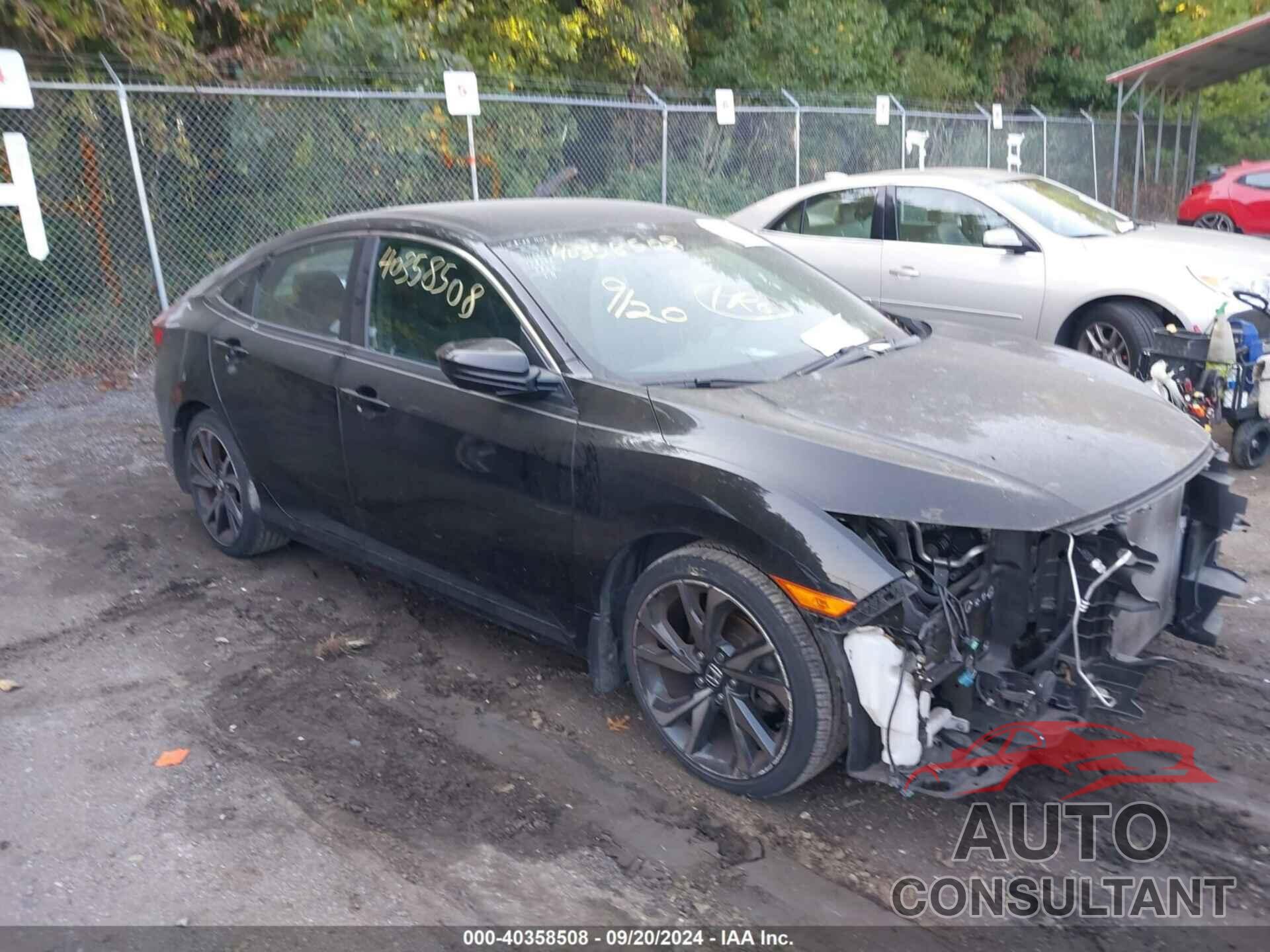 HONDA CIVIC 2020 - 2HGFC2F87LH587793