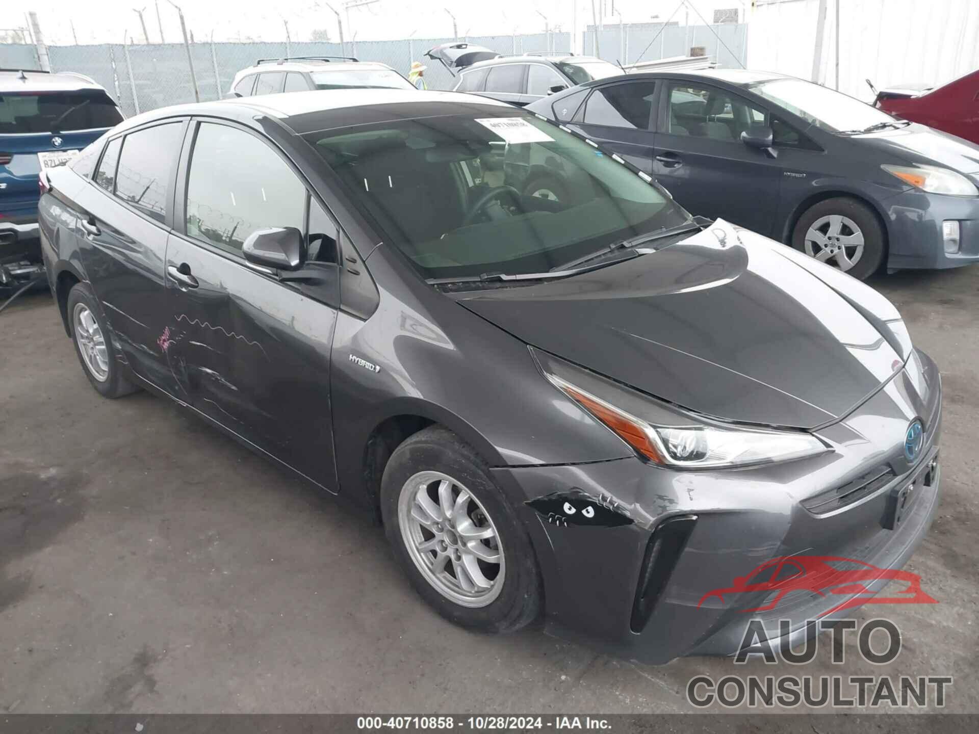 TOYOTA PRIUS 2020 - JTDKARFU7L3120059