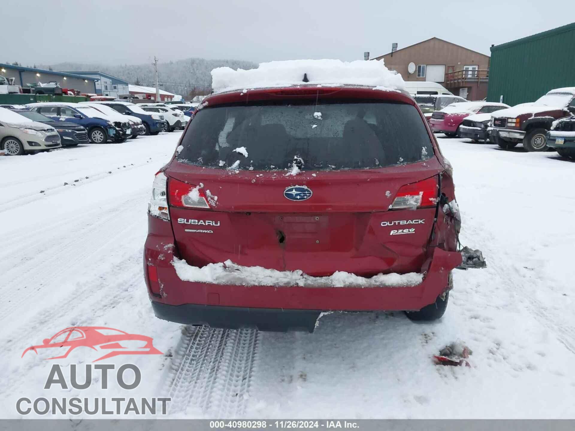 SUBARU OUTBACK 2014 - 4S4BRBDC4E3298309