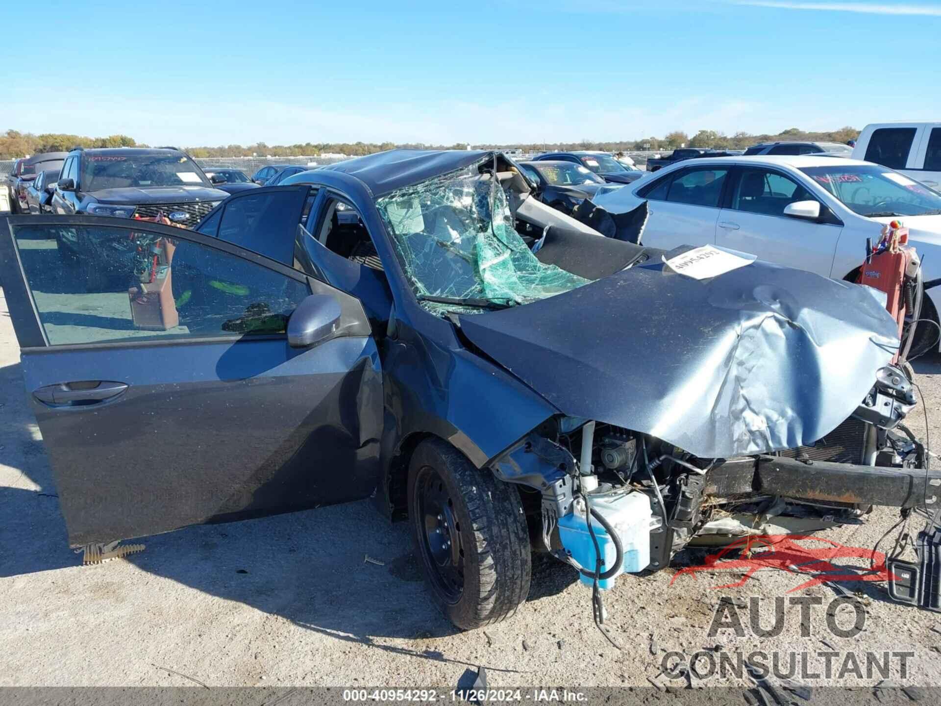 TOYOTA COROLLA 2019 - 2T1BURHE5KC243488