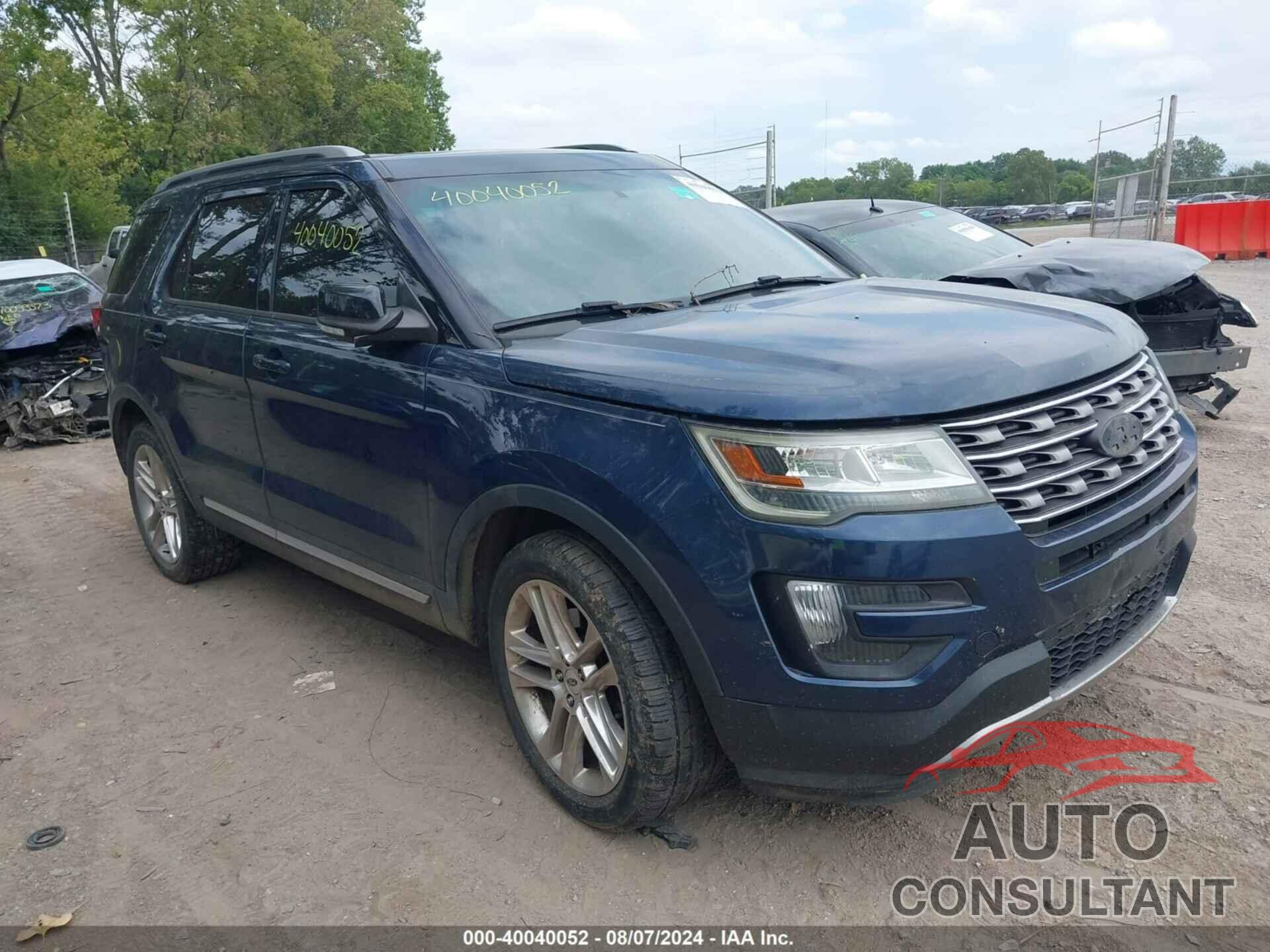 FORD EXPLORER 2016 - 1FM5K8D87GGA01111