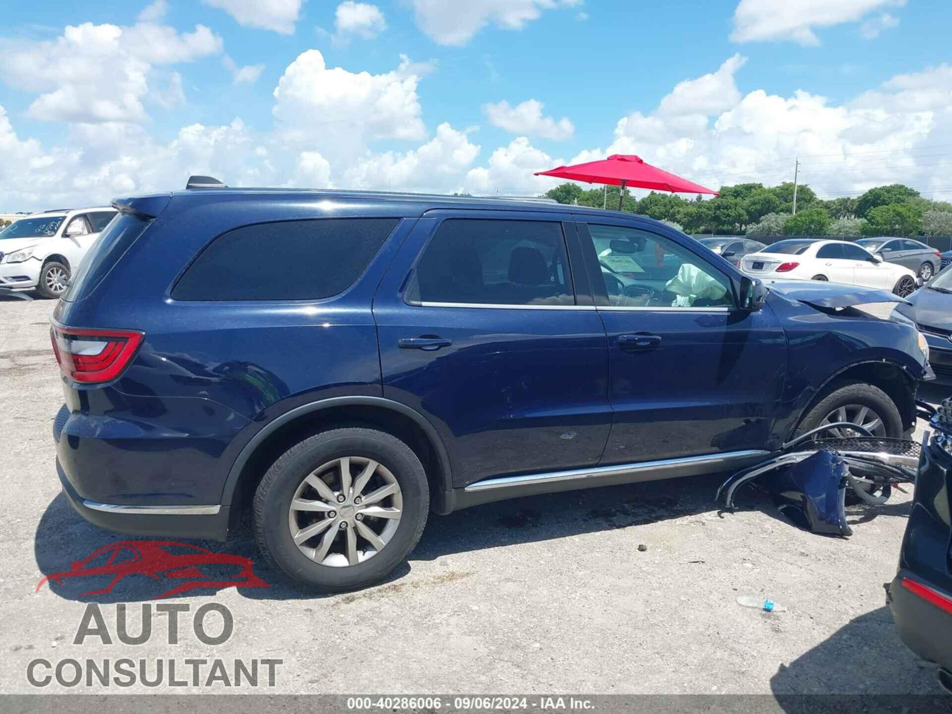 DODGE DURANGO 2017 - 1C4RDHAG8HC790910
