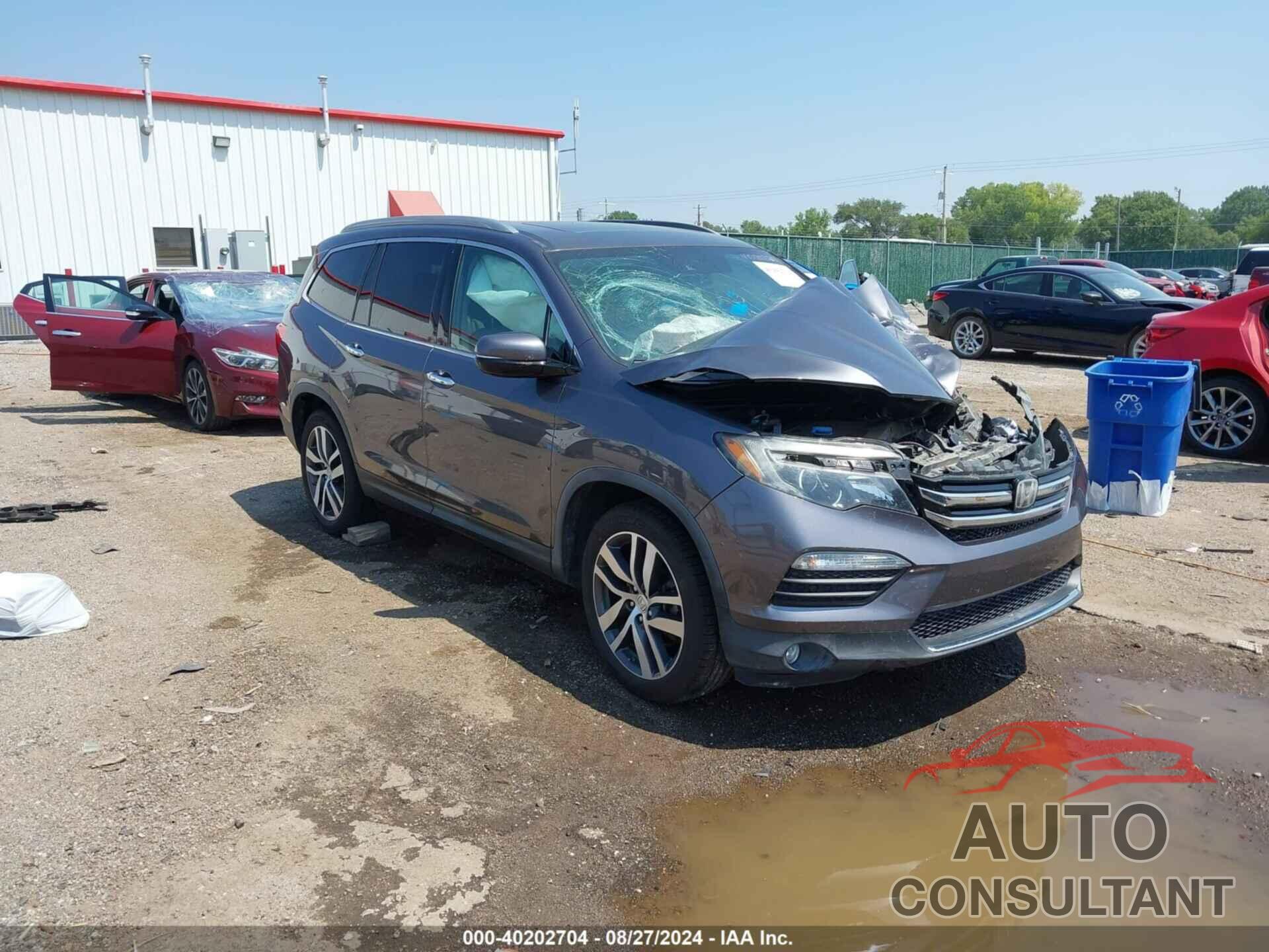 HONDA PILOT 2017 - 5FNYF6H07HB025533