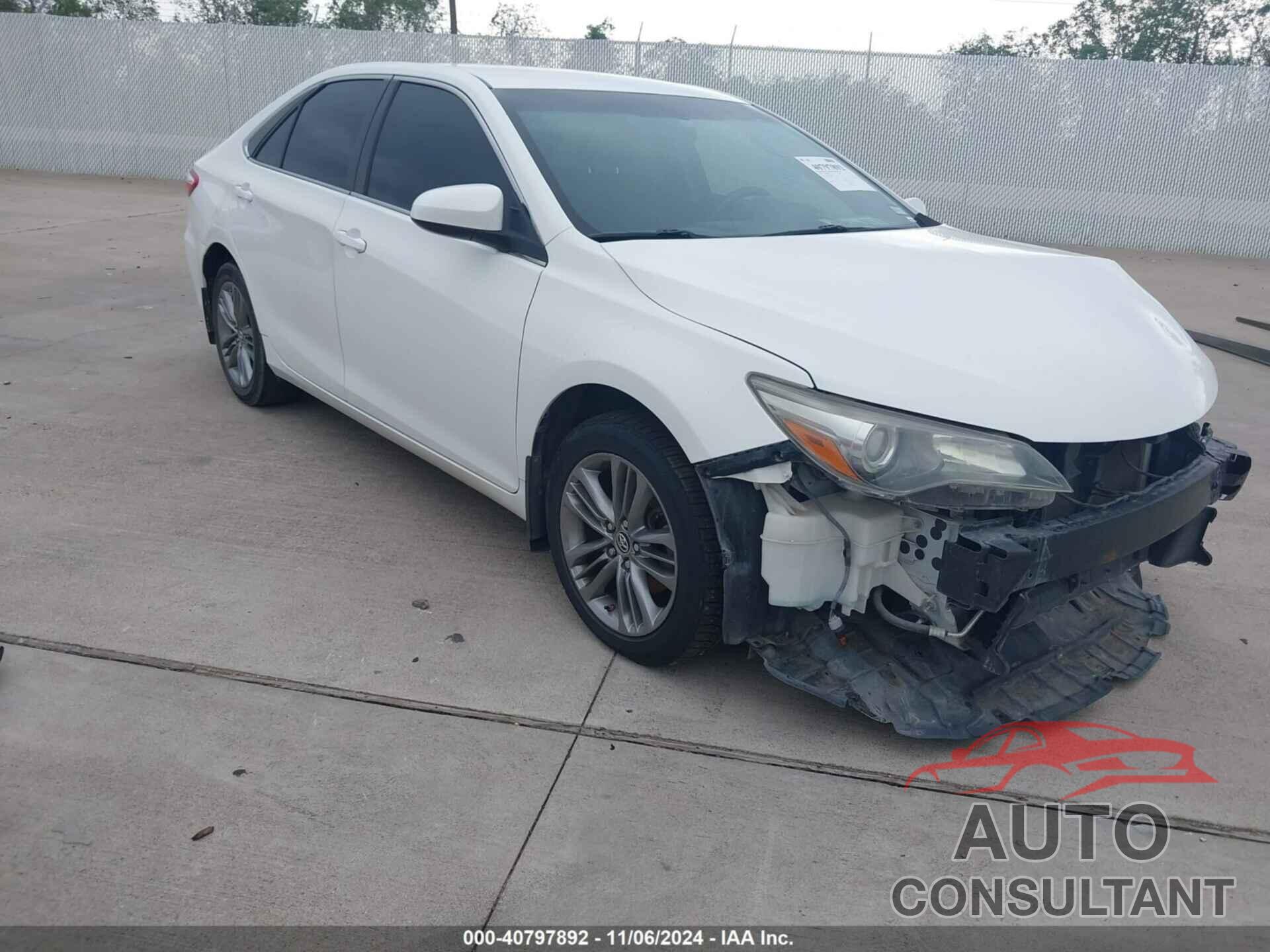 TOYOTA CAMRY 2015 - 4T1BF1FK3FU889783