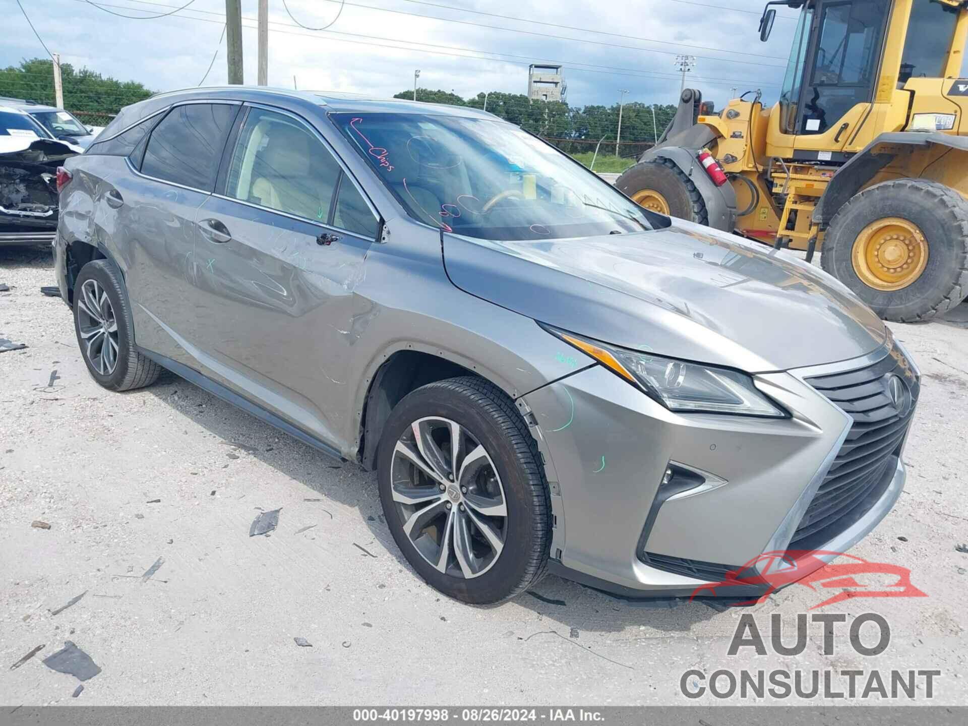 LEXUS RX 350 2017 - 2T2ZZMCA4HC038384