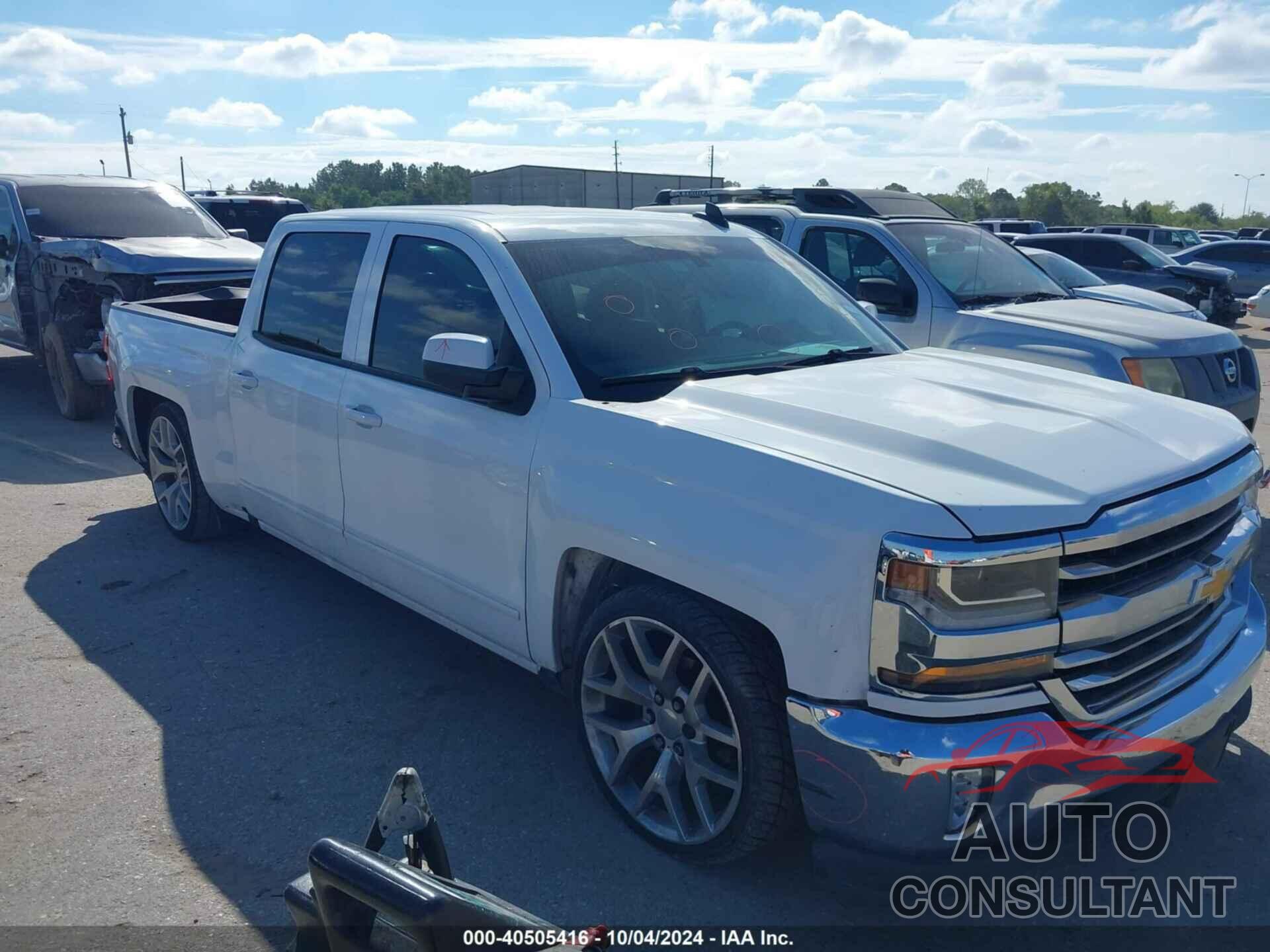 CHEVROLET SILVERADO 1500 2016 - 3GCPCRECXGG317304