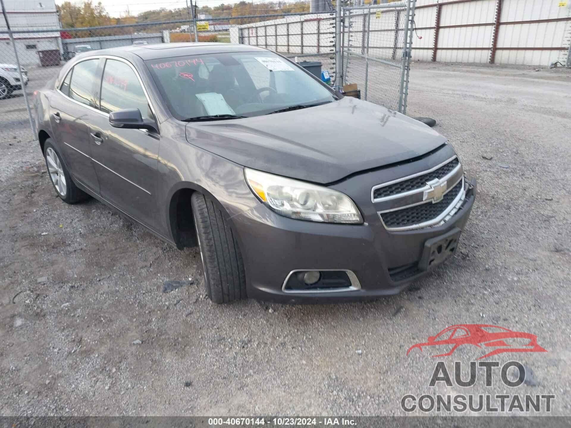 CHEVROLET MALIBU 2013 - 1G11E5SAXDF198283