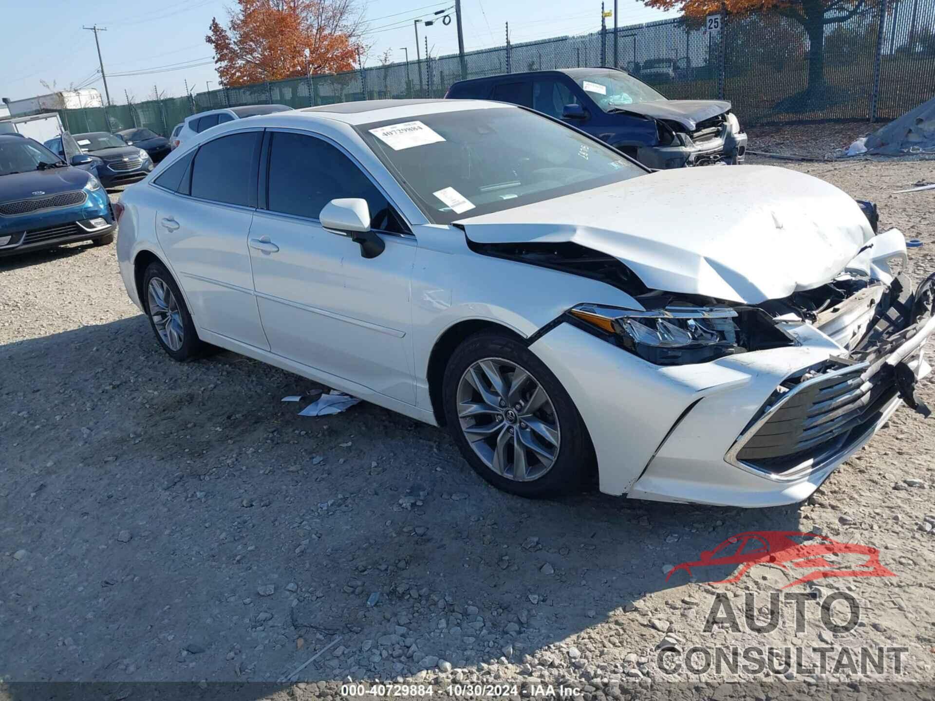 TOYOTA AVALON 2019 - 4T1BZ1FB9KU022583