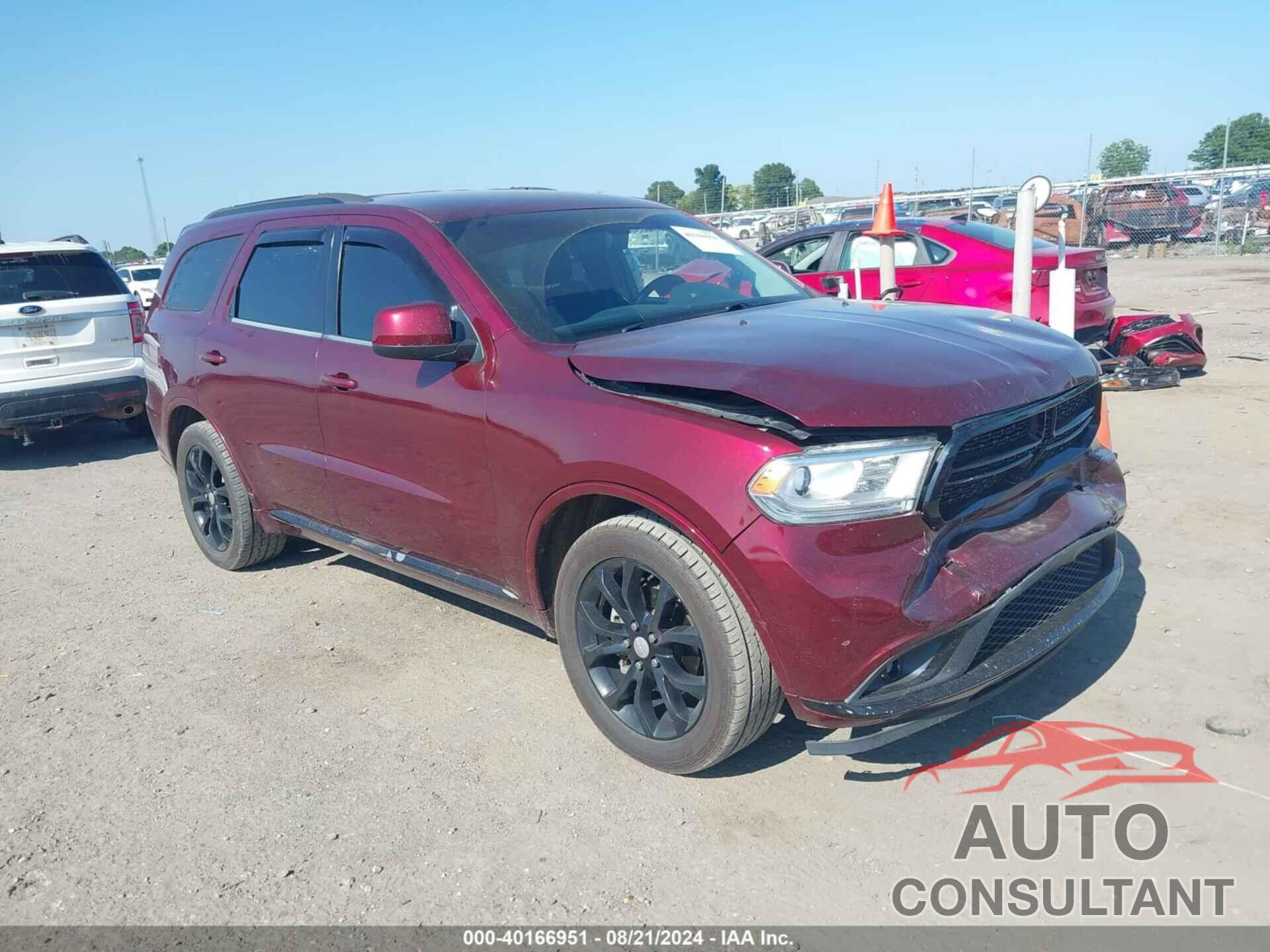 DODGE DURANGO 2018 - 1C4RDHAG1JC290500