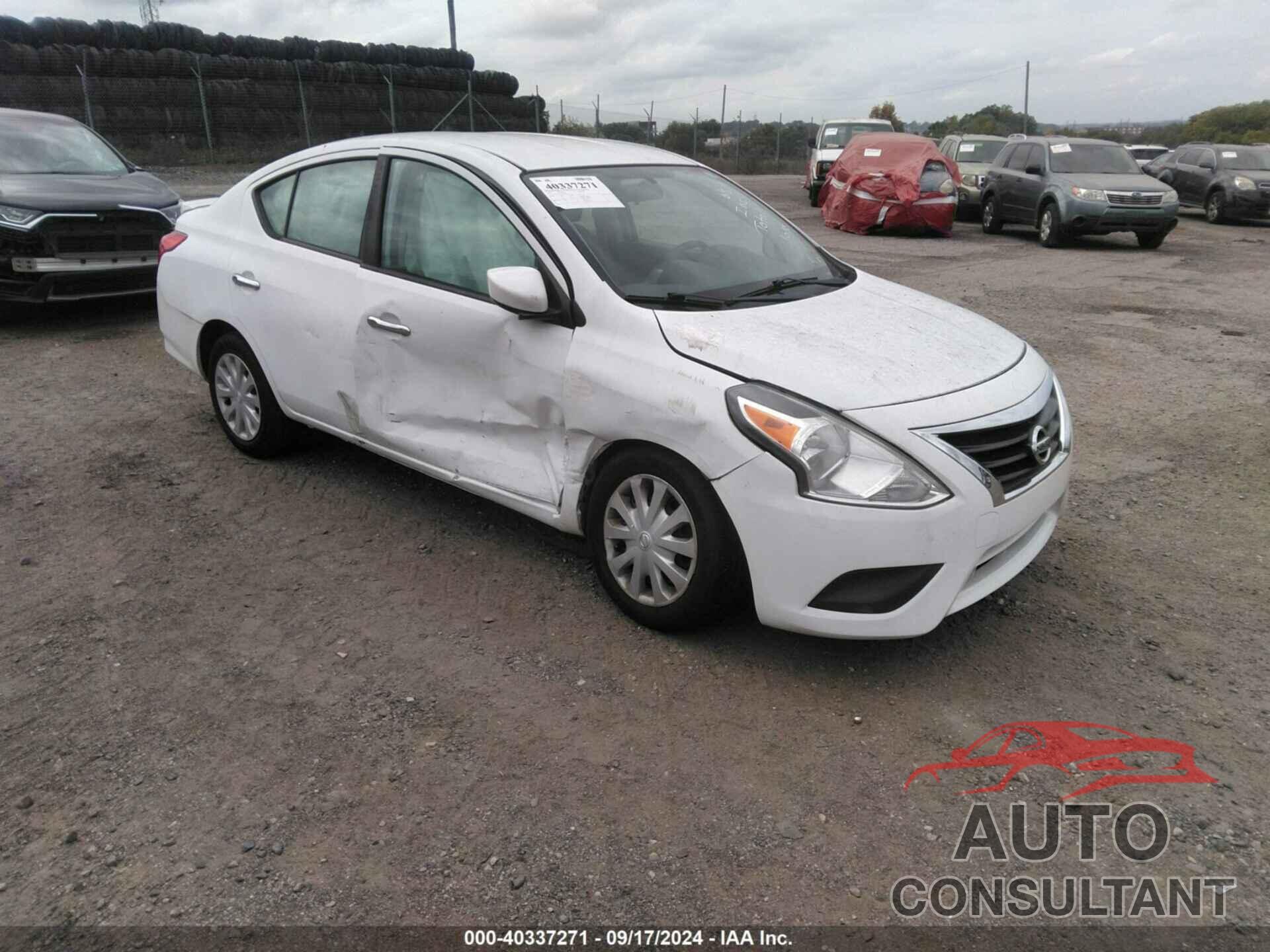 NISSAN VERSA 2018 - 3N1CN7AP1JL810652