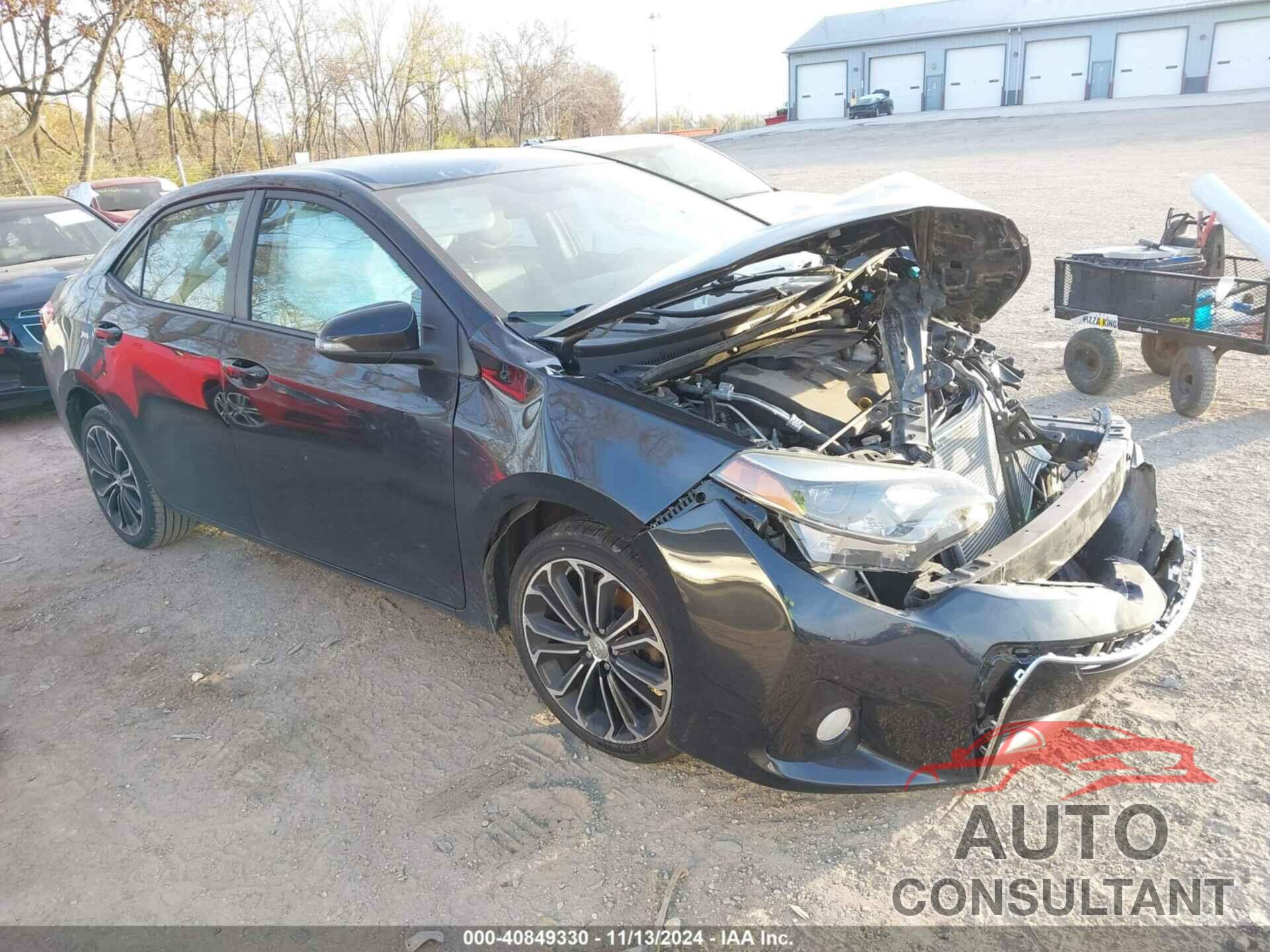 TOYOTA COROLLA 2016 - 2T1BURHE9GC655663