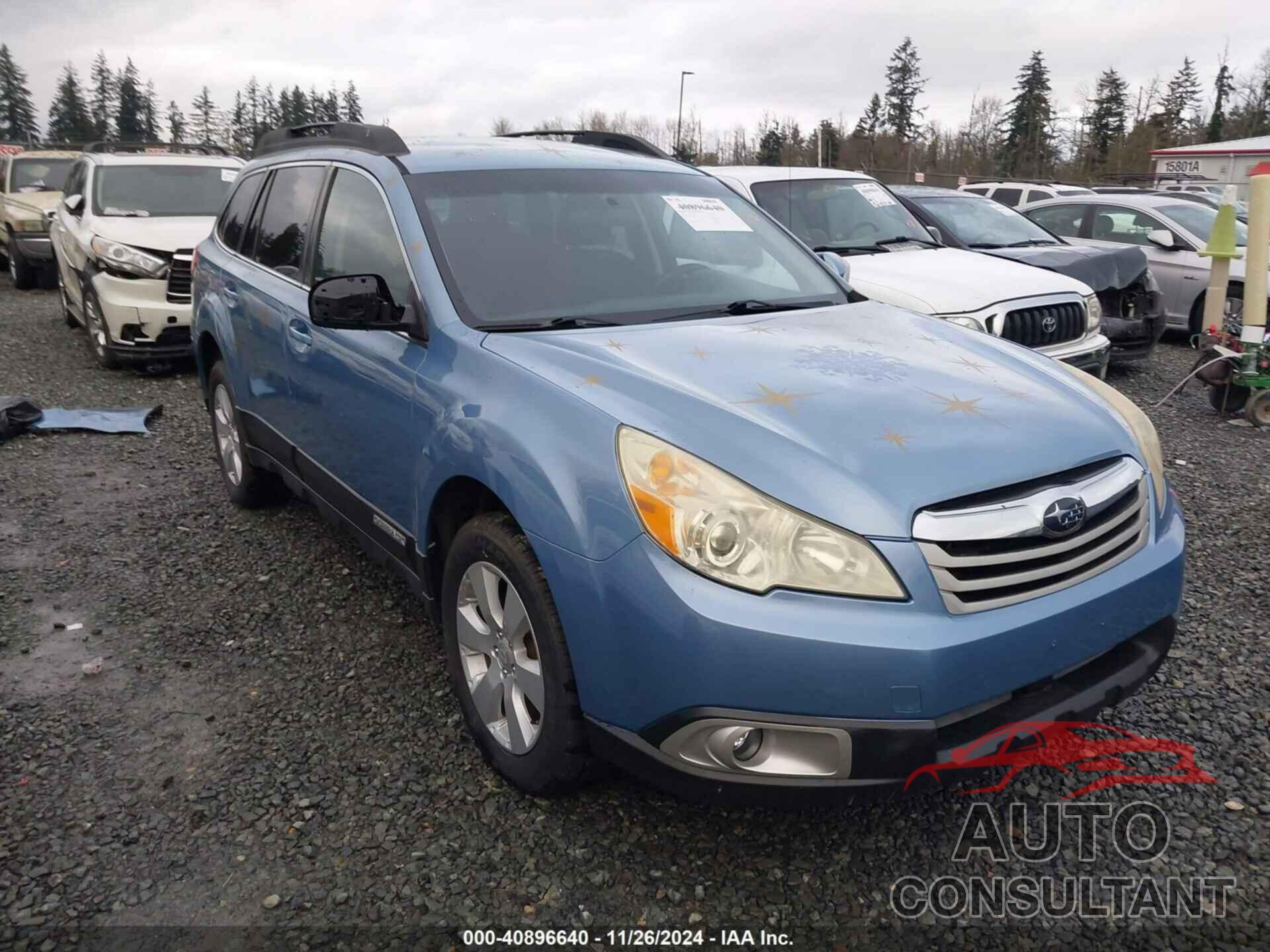 SUBARU OUTBACK 2011 - 4S4BRBCC2B3315427