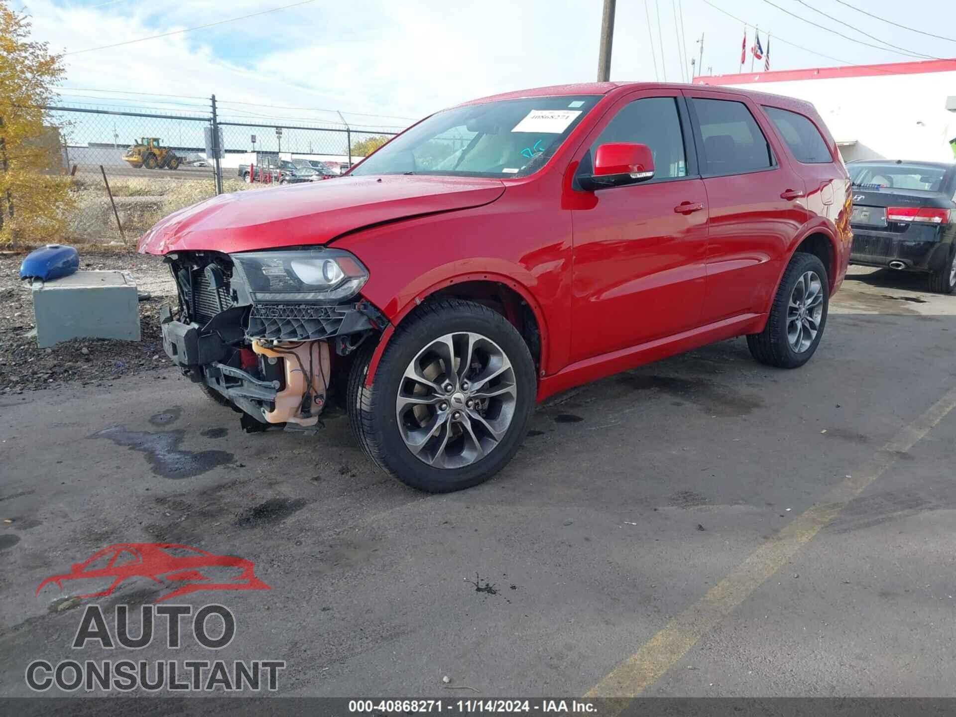 DODGE DURANGO 2019 - 1C4RDJDG5KC722574