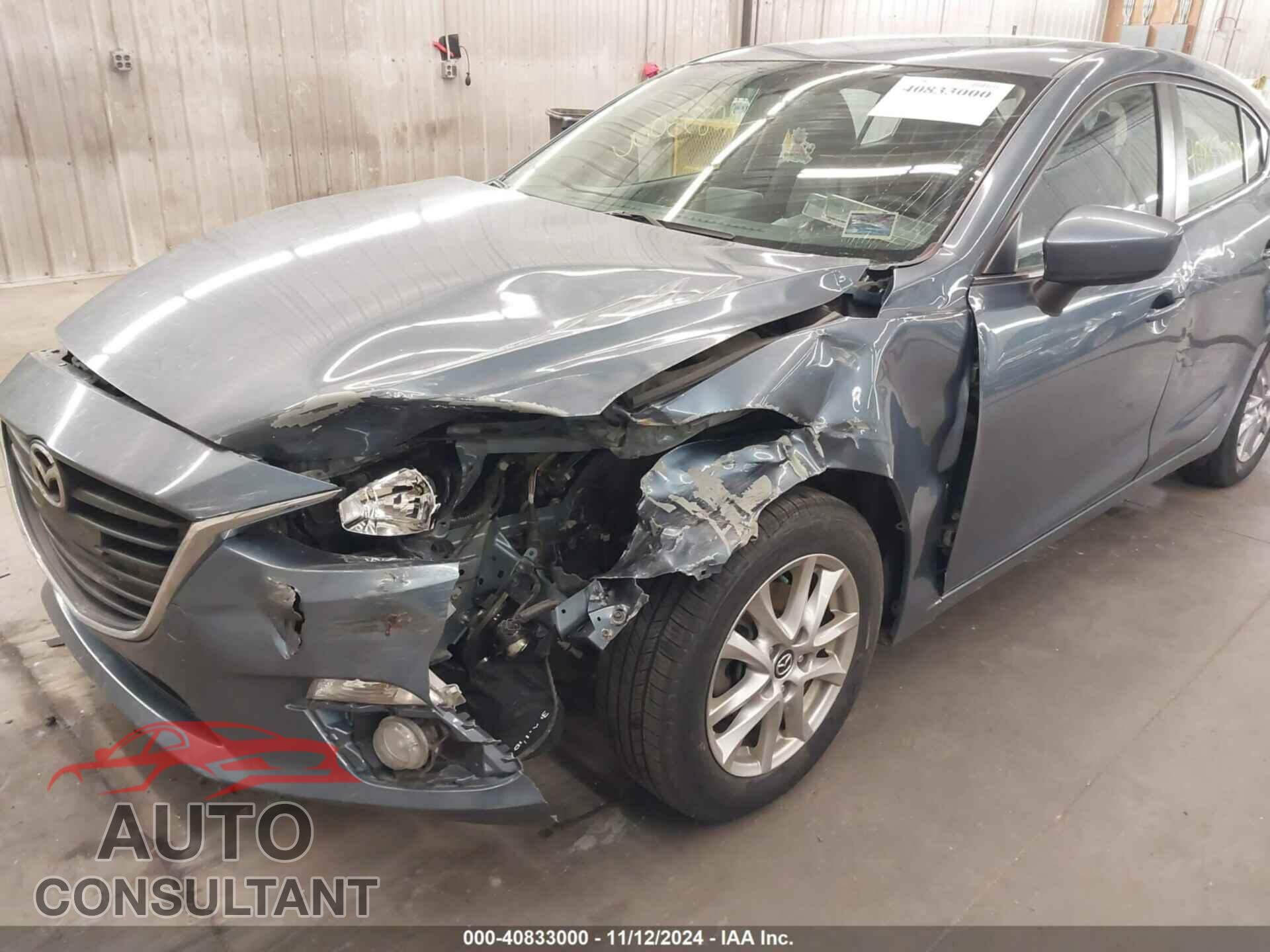 MAZDA MAZDA3 2015 - JM1BM1M75F1237726