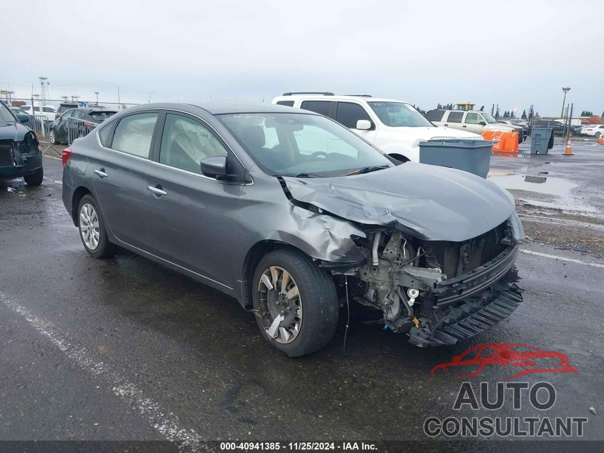 NISSAN SENTRA 2018 - 3N1AB7AP3JY232301