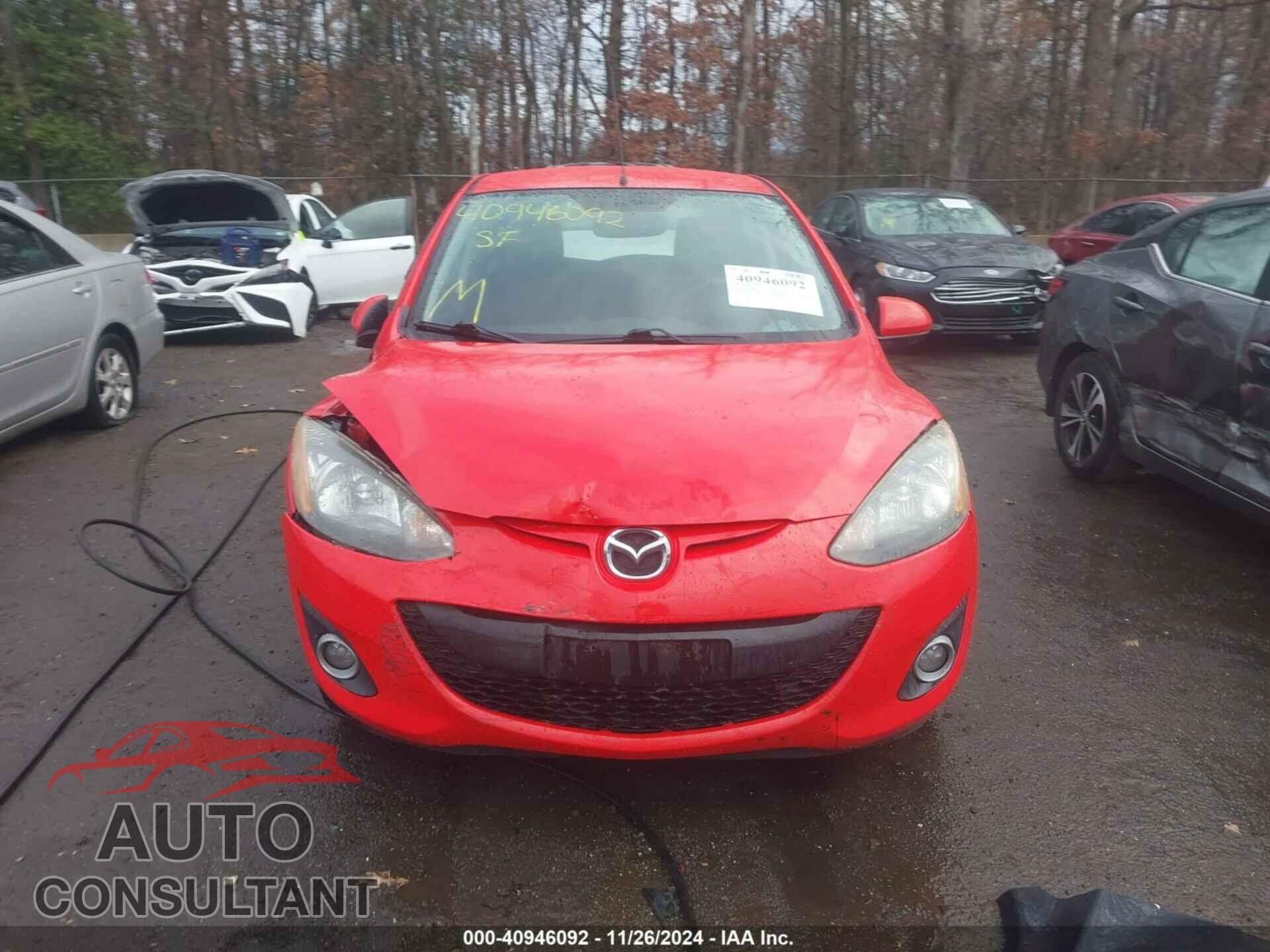 MAZDA MAZDA2 2011 - JM1DE1HZ7B0119081