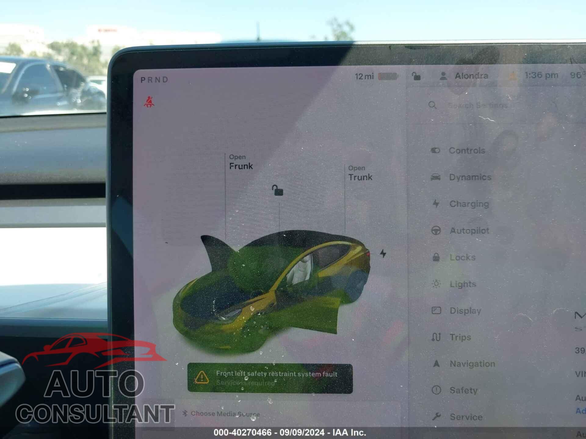 TESLA MODEL 3 2021 - 5YJ3E1EA5MF092073