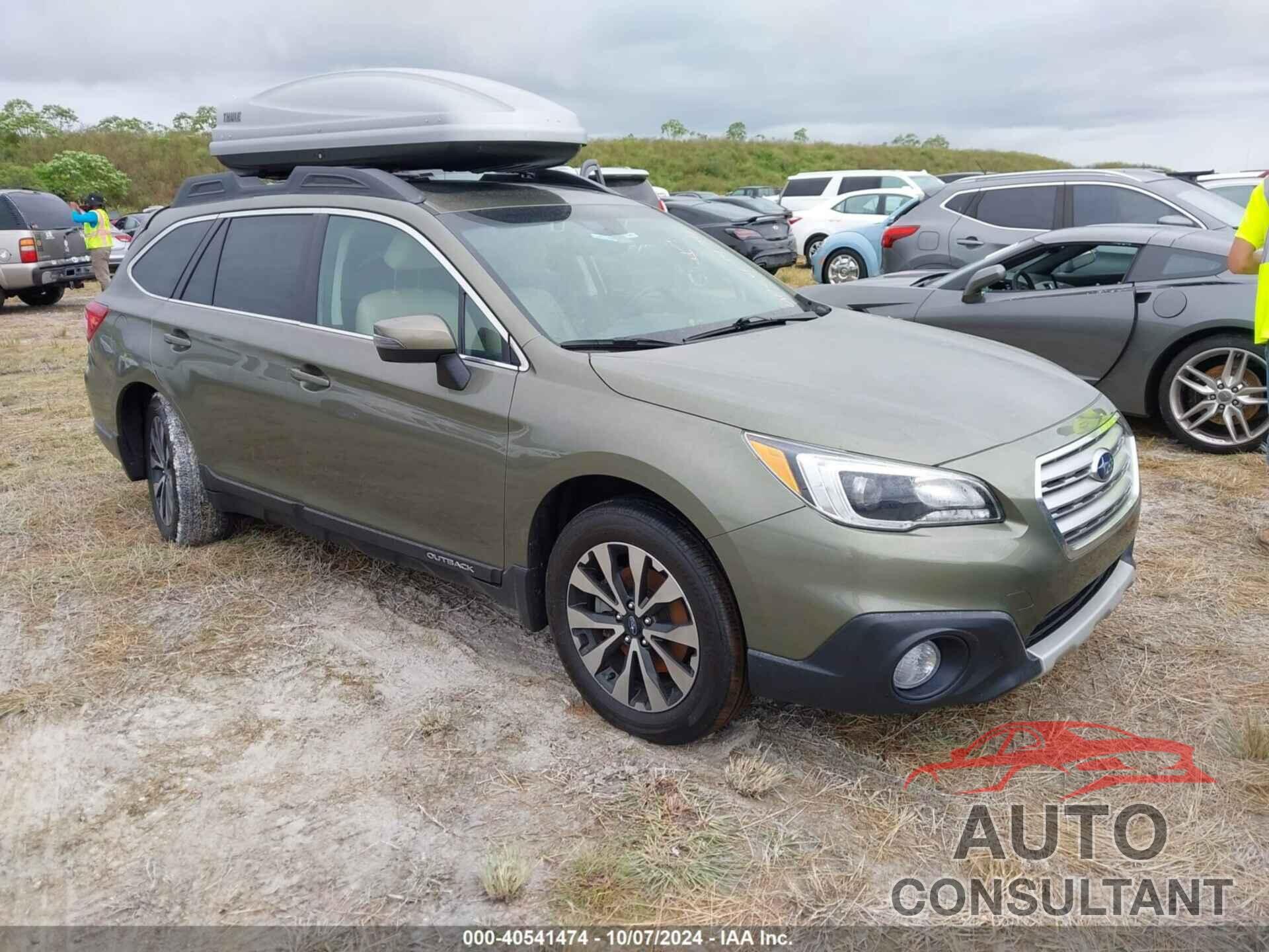 SUBARU OUTBACK 2016 - 4S4BSBNC8G3268106
