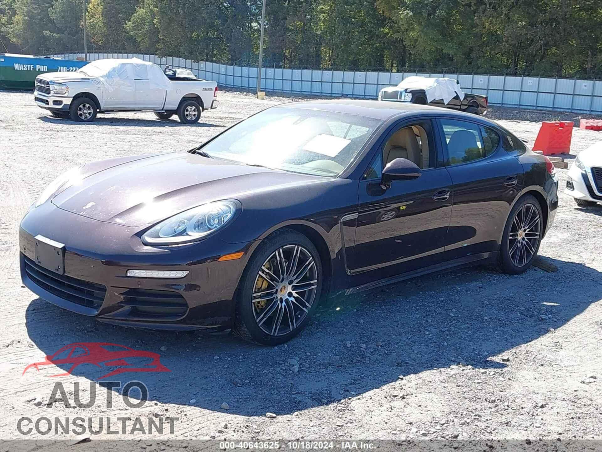 PORSCHE PANAMERA 2016 - WP0AA2A76GL002515