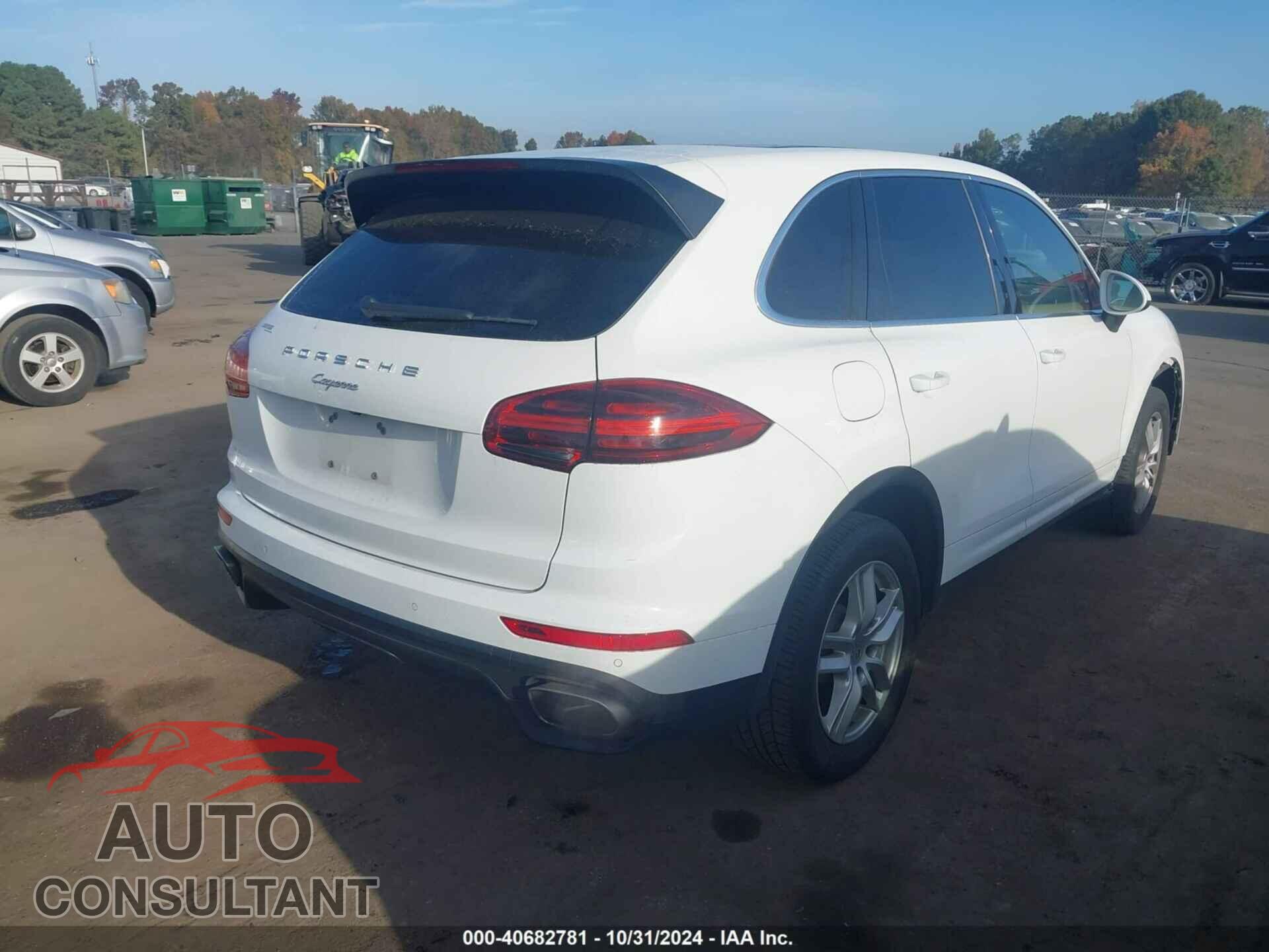 PORSCHE CAYENNE 2016 - WP1AA2A24GLA10048