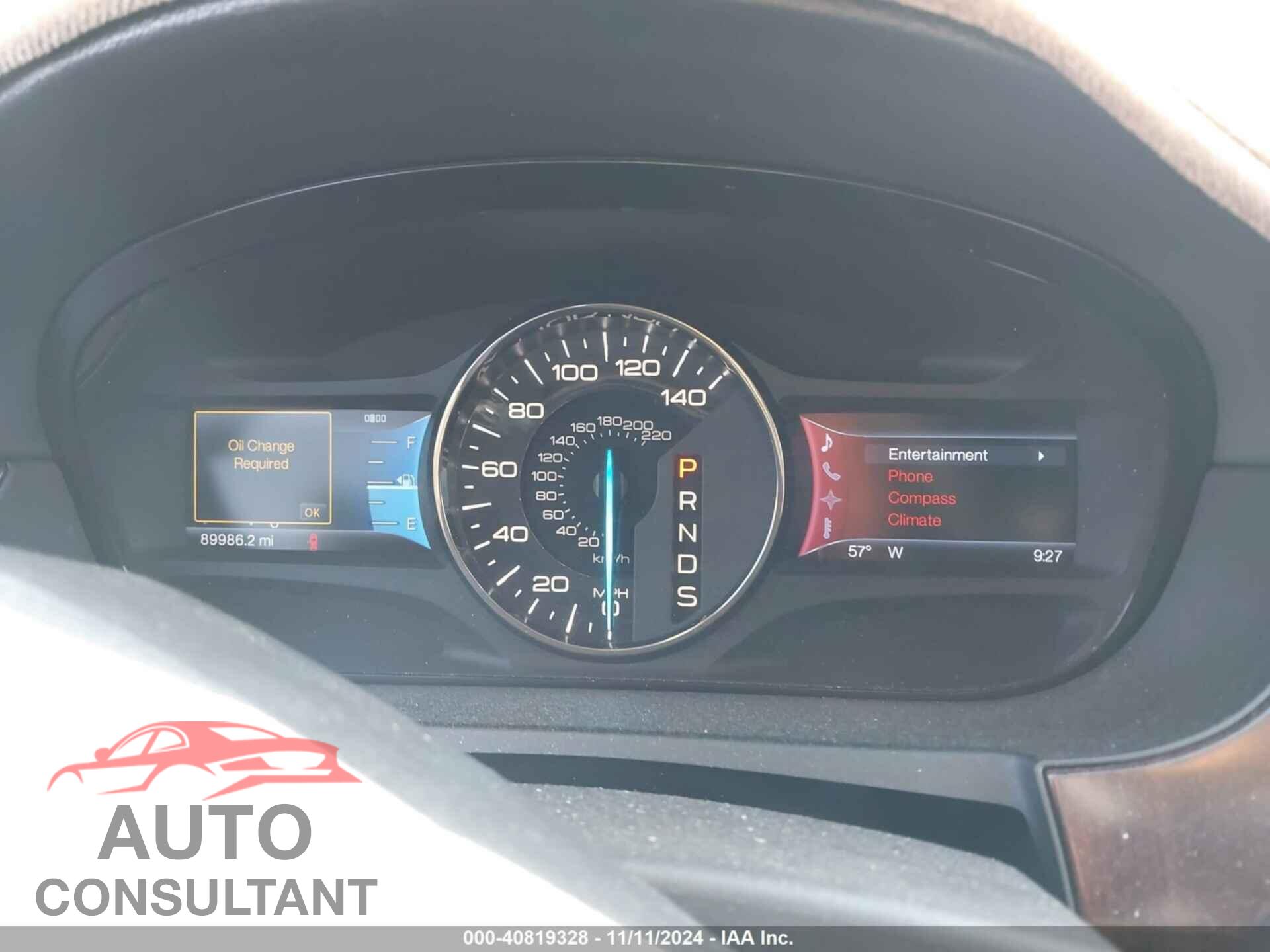 FORD EDGE 2013 - 2FMDK4KC9DBA22427
