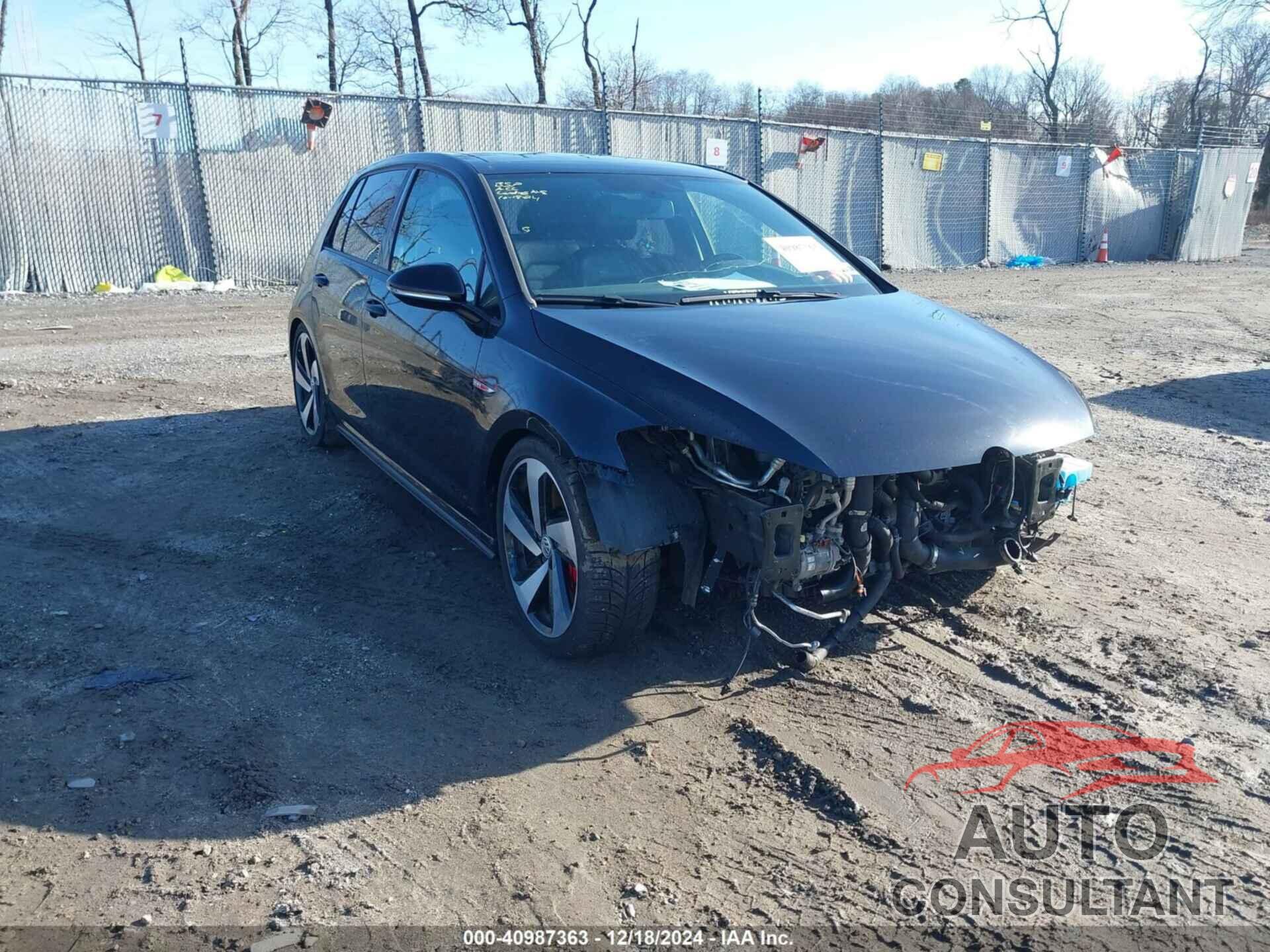 VOLKSWAGEN GTI 2019 - 3VW6T7AU9KM004055