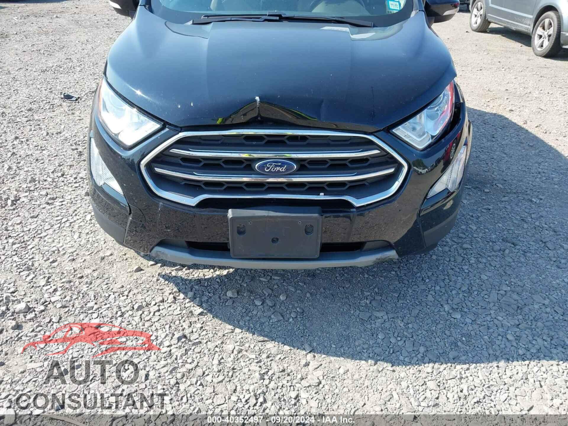 FORD ECOSPORT 2019 - MAJ6S3KL2KC288317