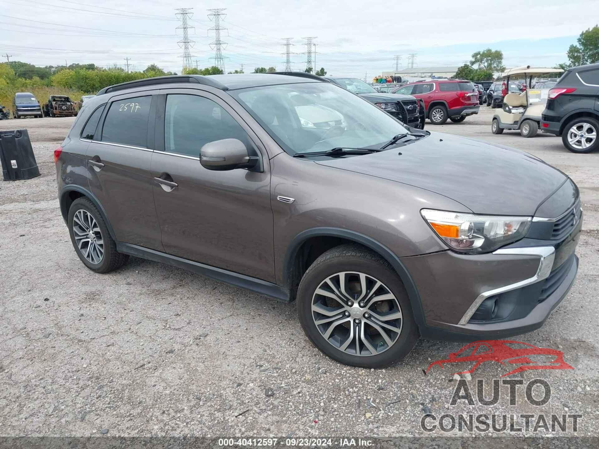 MITSUBISHI OUTLANDER SPORT 2016 - JA4AR4AW3GZ058138