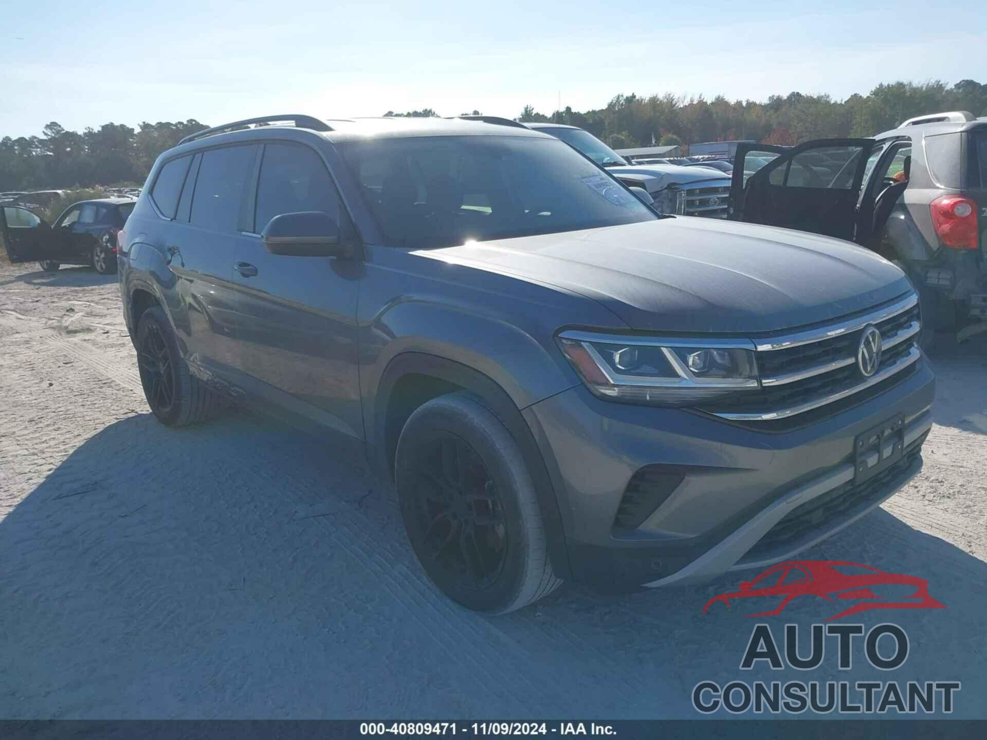 VOLKSWAGEN ATLAS 2021 - 1V2WR2CA8MC543647