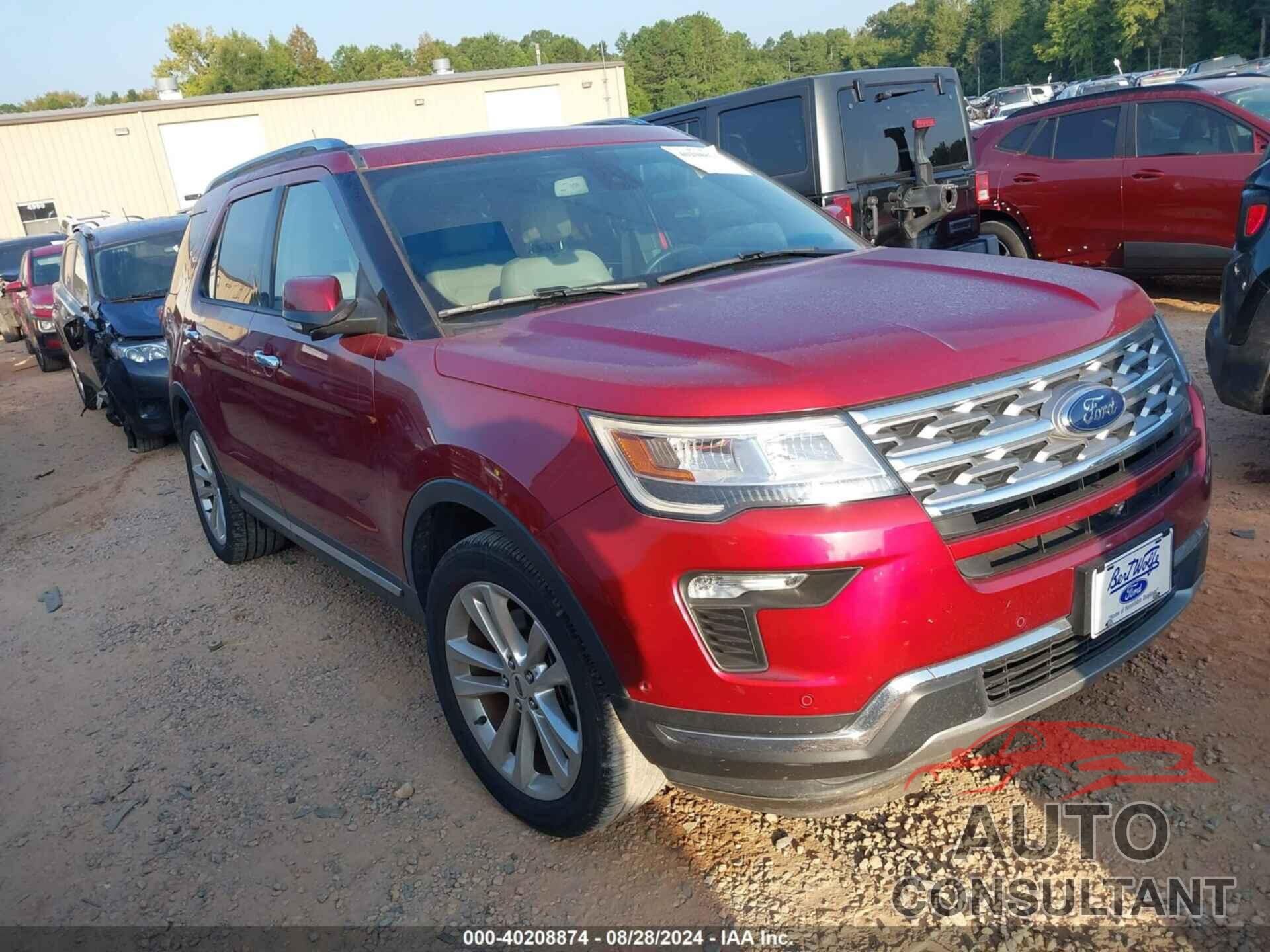 FORD EXPLORER 2018 - 1FM5K7F88JGB74442