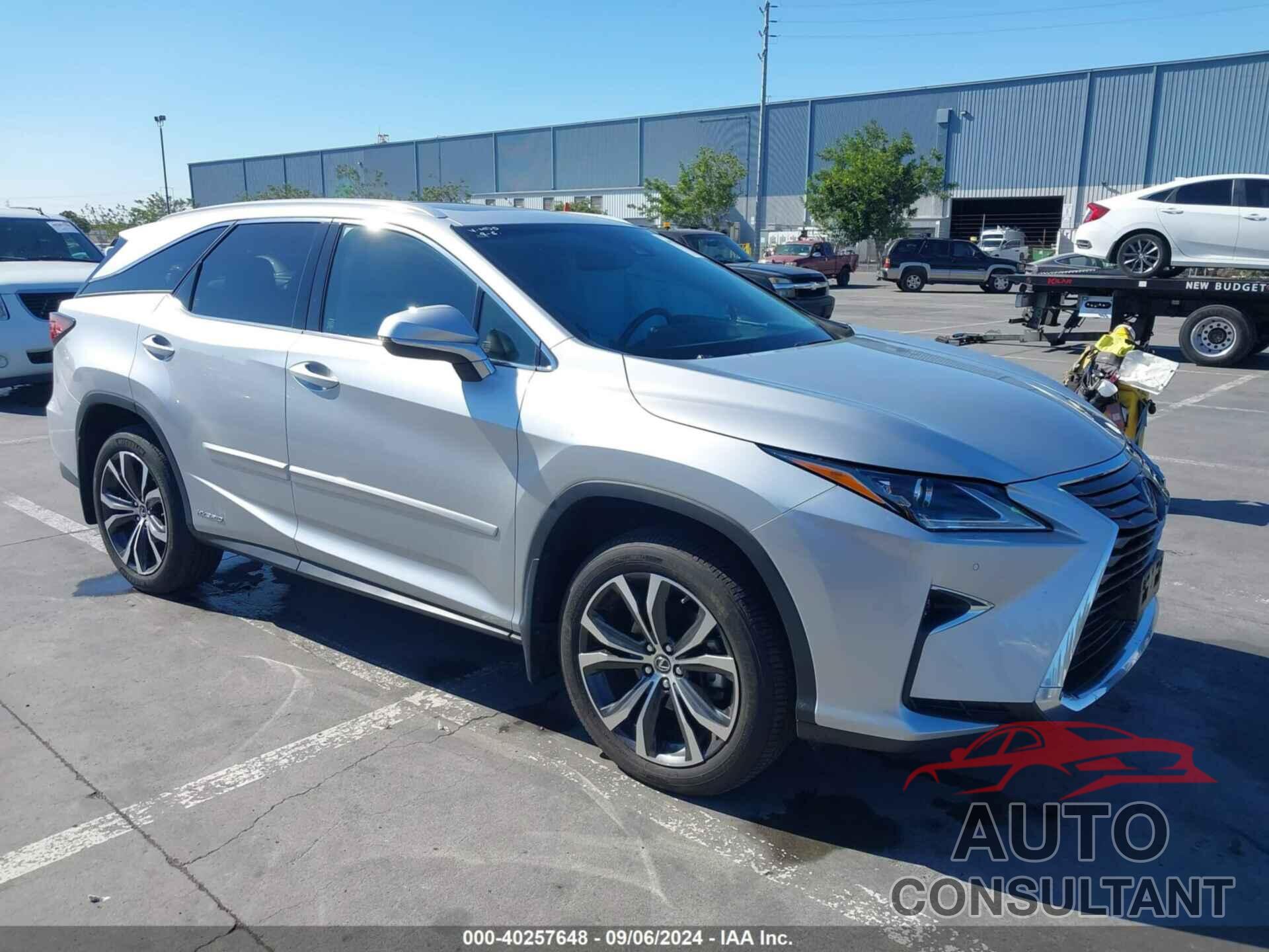 LEXUS RX 450HL 2018 - JTJDGKCAXJ2005691