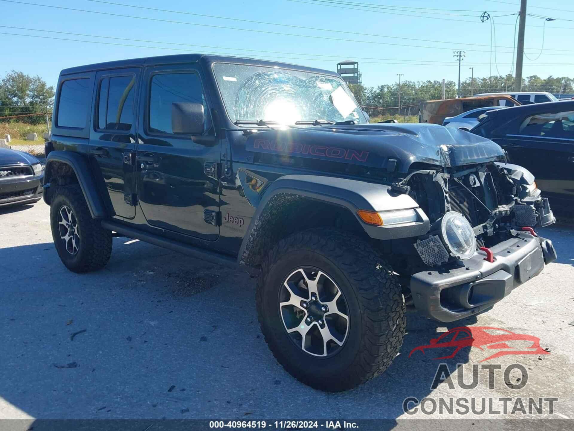 JEEP WRANGLER UNLIMITED 2019 - 1C4HJXFG8KW677584