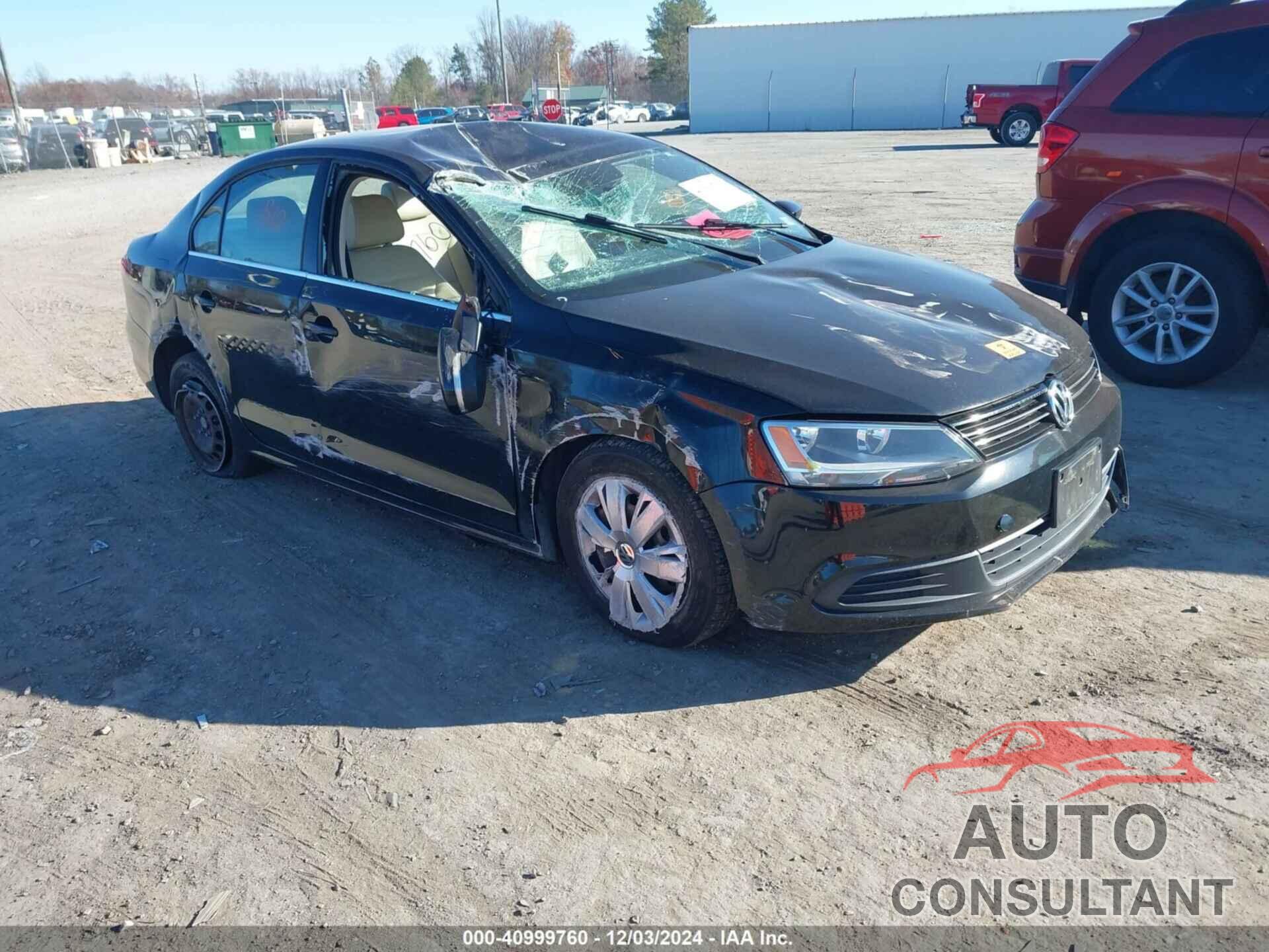 VOLKSWAGEN JETTA 2013 - 3VWDX7AJ2DM308414